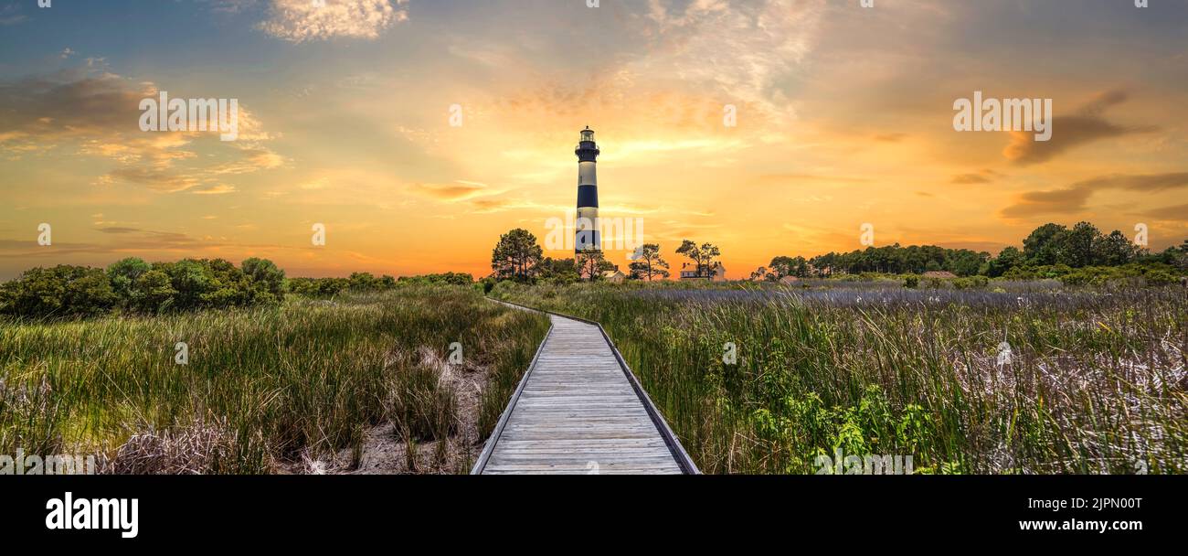 Bodie Lighthouse North Carolina Stockfoto