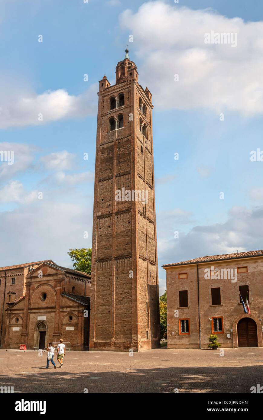 Chiesa Santa Maria in Castello in Carpi, Emilia Romagna Stockfoto