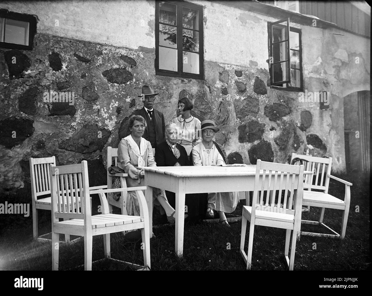 Die Familie Familjen Stockfoto