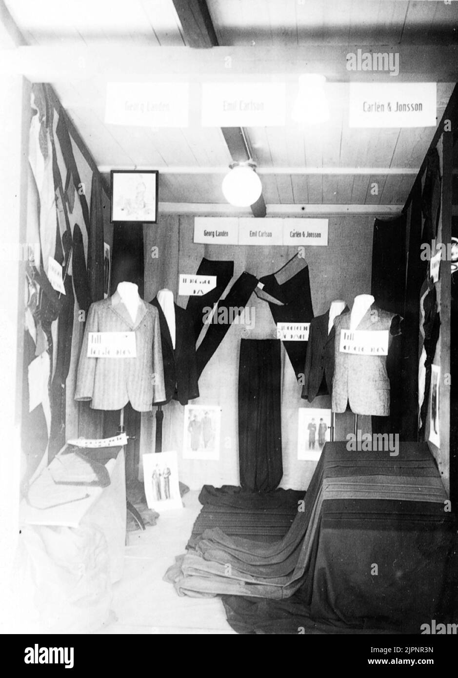 Stand Georg Landén et al. Monter Georg Landén m.fl. Stockfoto