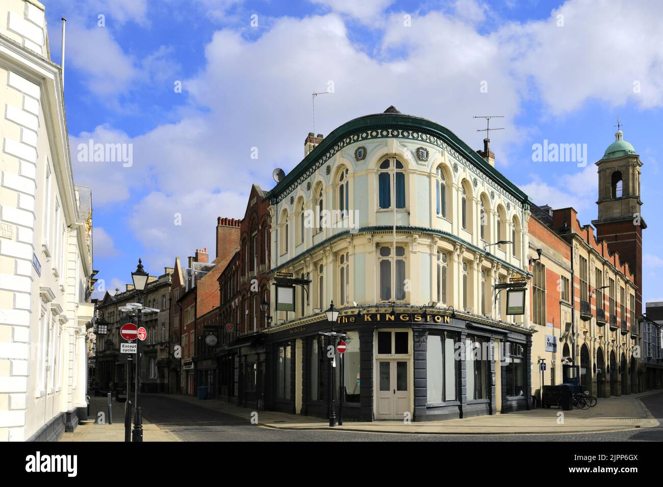 The Kingston Pub, Kingston-upon-Hull, East Riding of Yorkshire, England, Großbritannien Stockfoto