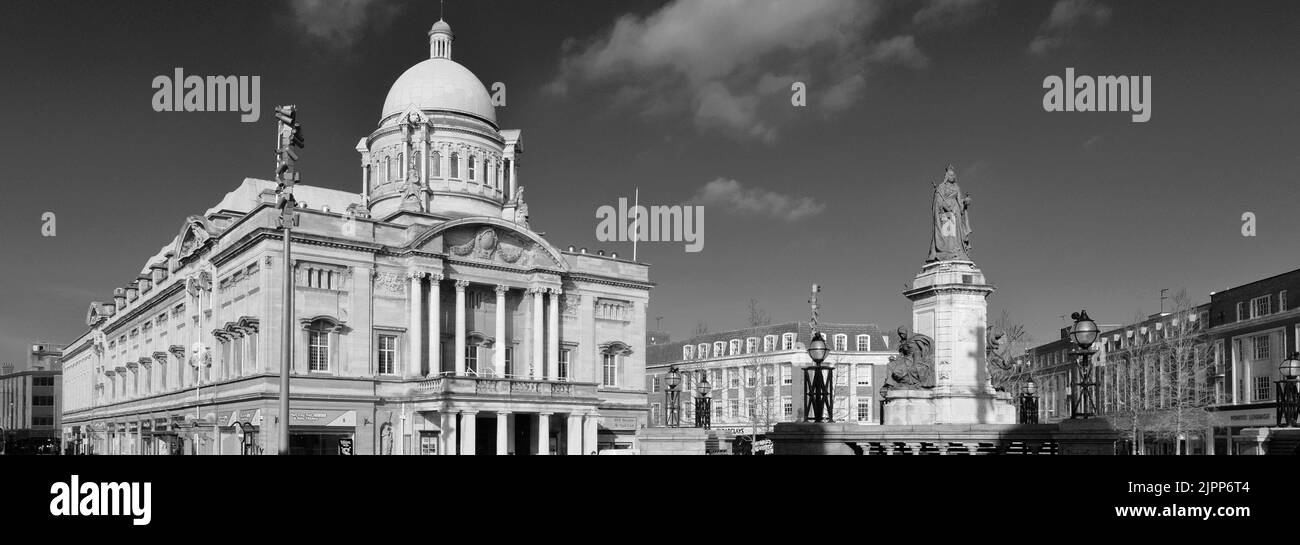 Hull City Hall, Queen Victoria Square, Kingston-upon-Hull, East Riding of Yorkshire, Humberside, England, Großbritannien Stockfoto