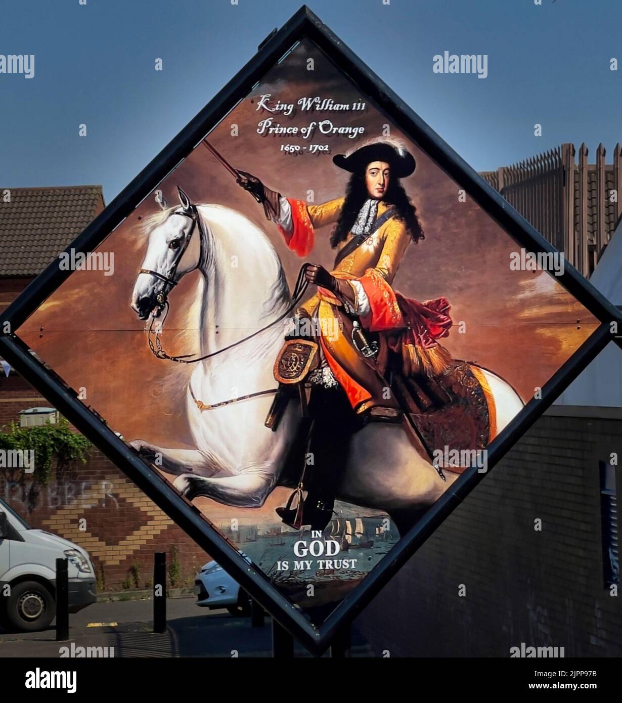 Shankill Road Stockfoto