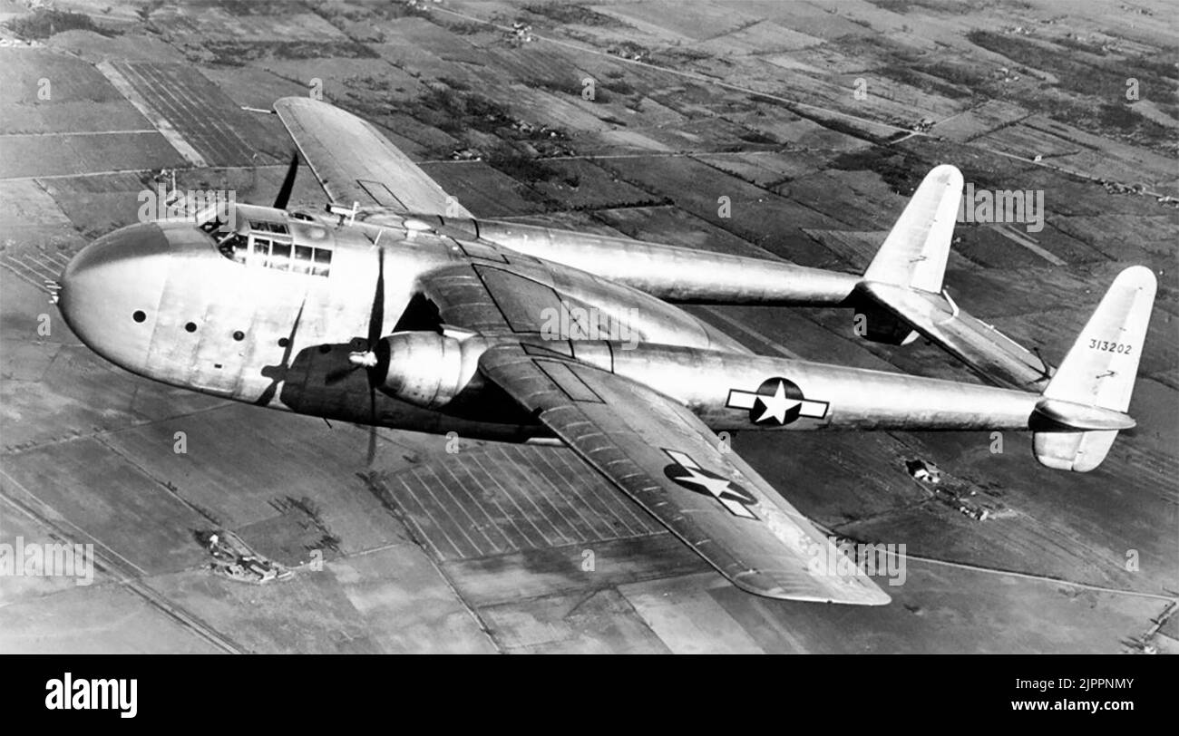 Fairchild XC-82 Paket 13202 Stockfoto
