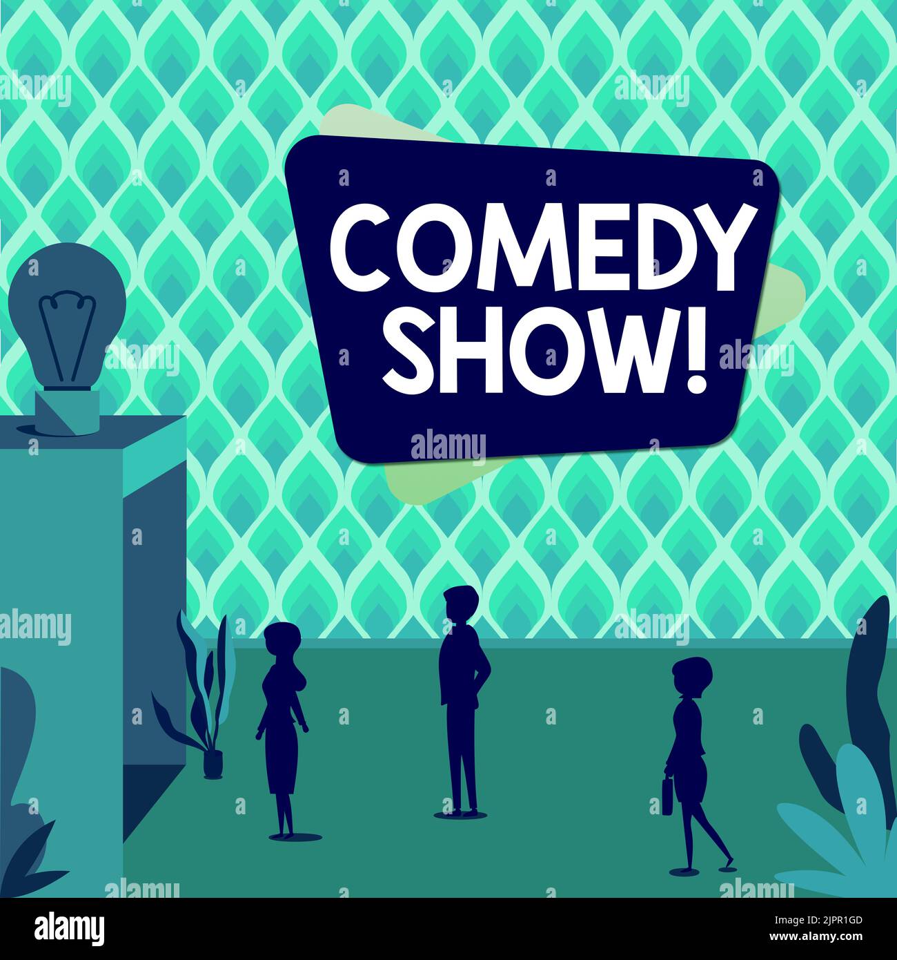 Handschriftenschild Comedy Show, Konzeptfoto Lustiges Programm humorvoll amüsantes Medium der Unterhaltung E-Kollegen Aufstieg bergauf erreichen Stockfoto