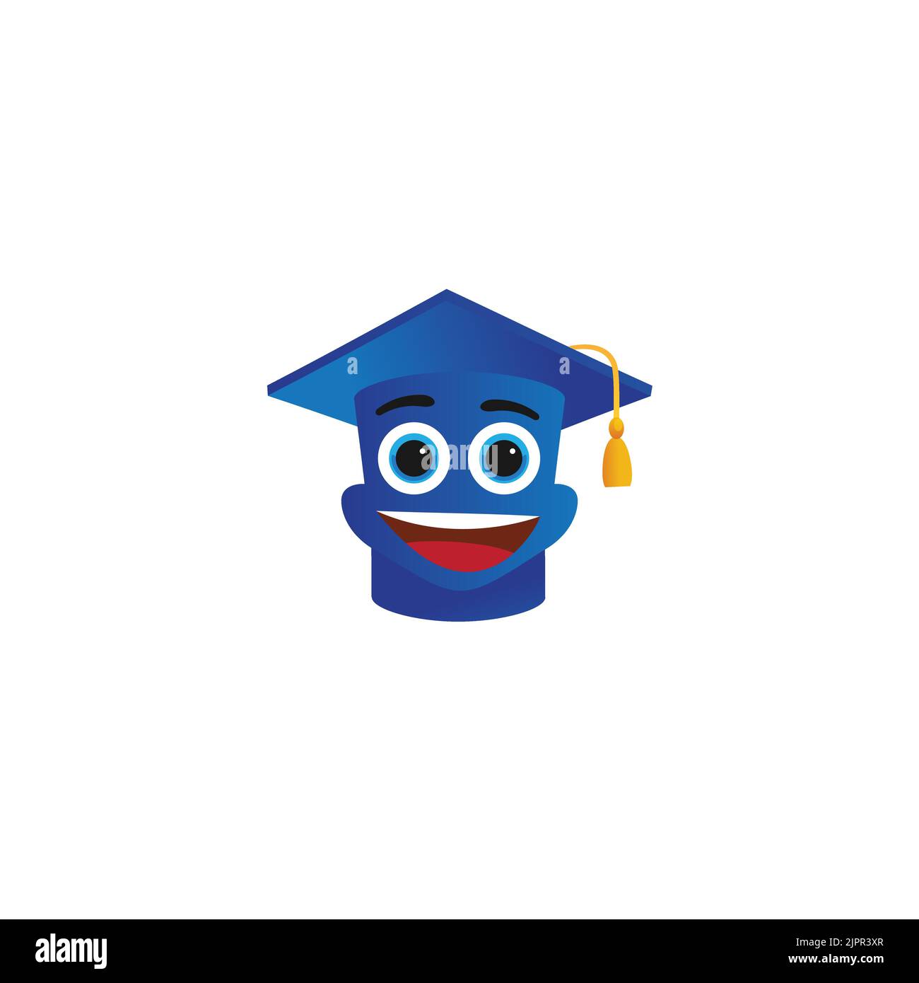 Graduierte Logo universelle Symbol Bildung Symbol Vektor Stock Vektor