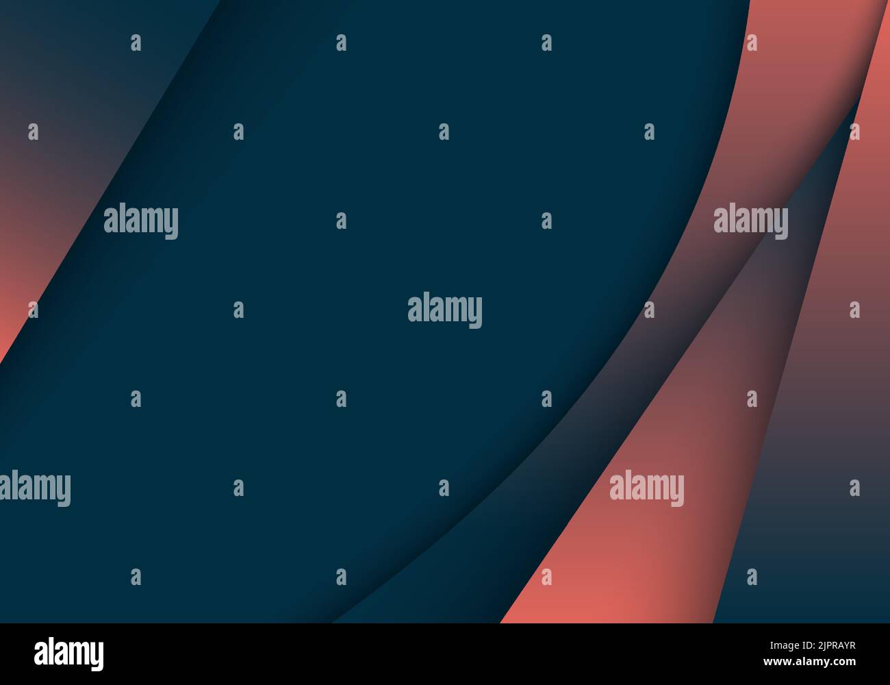 Abstrakte Vorlage blau und rosa Dreieck überlappen mit Lichteffekt auf dunkelblauem Hintergrund geschichtet. Vektorgrafik Stock Vektor