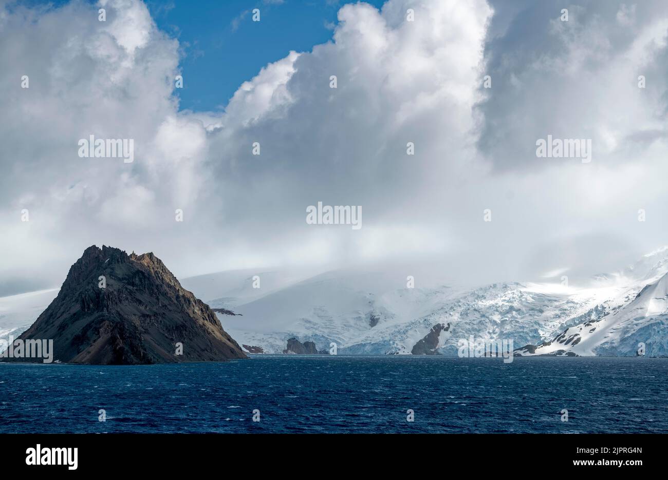 South Shetland Island Gletscherlandschaft Antarktis Stockfoto