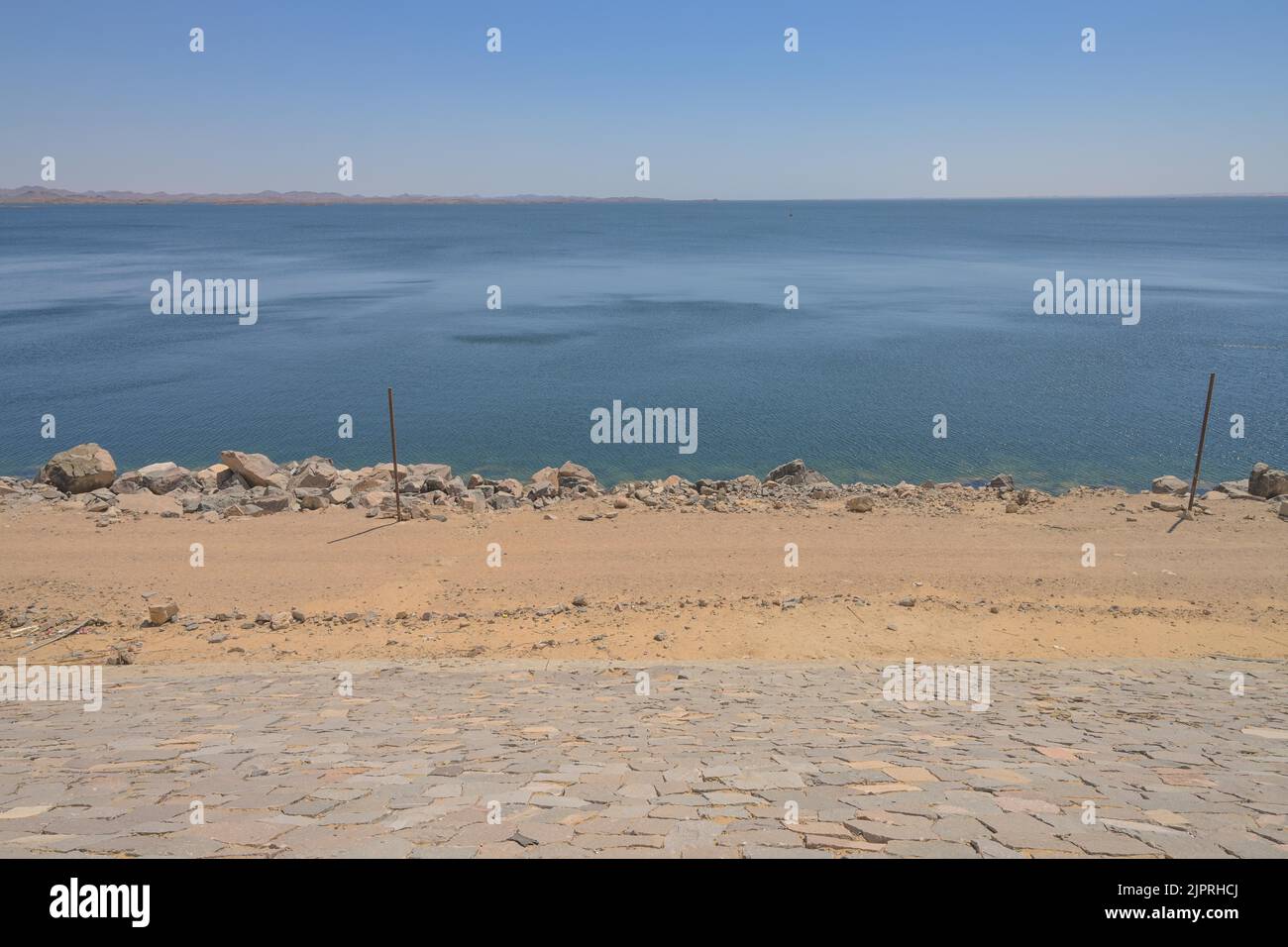 Nasser Reservoir, Ägypten Stockfoto