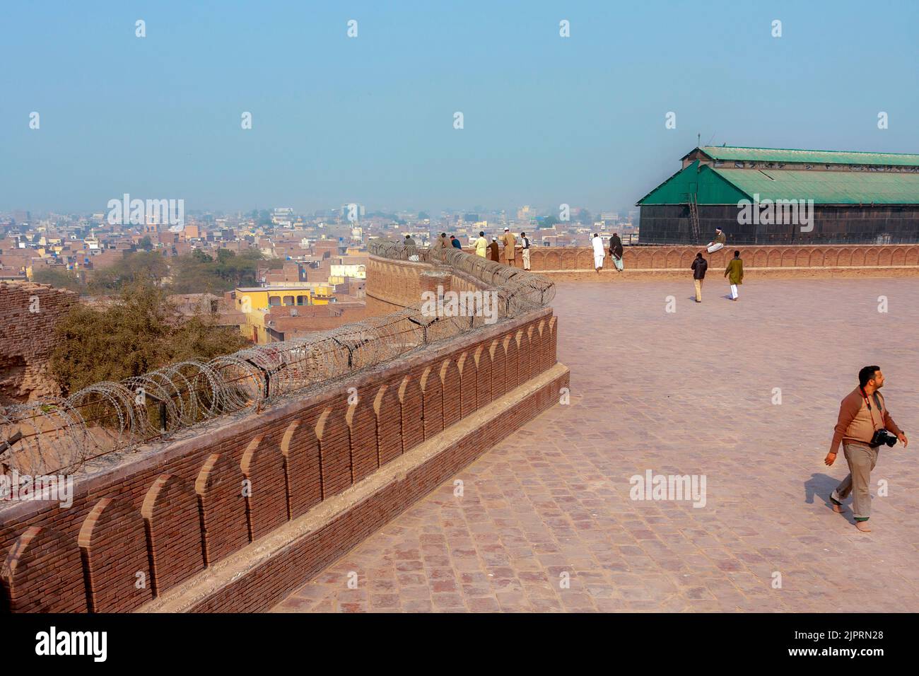 Das Grab von Shah Rukn-e-Alam in Multan, Pakistan, ist das Mausoleum des Sufi-heiligen Scheich Rukn-ud-DIN Abul Fateh Stockfoto