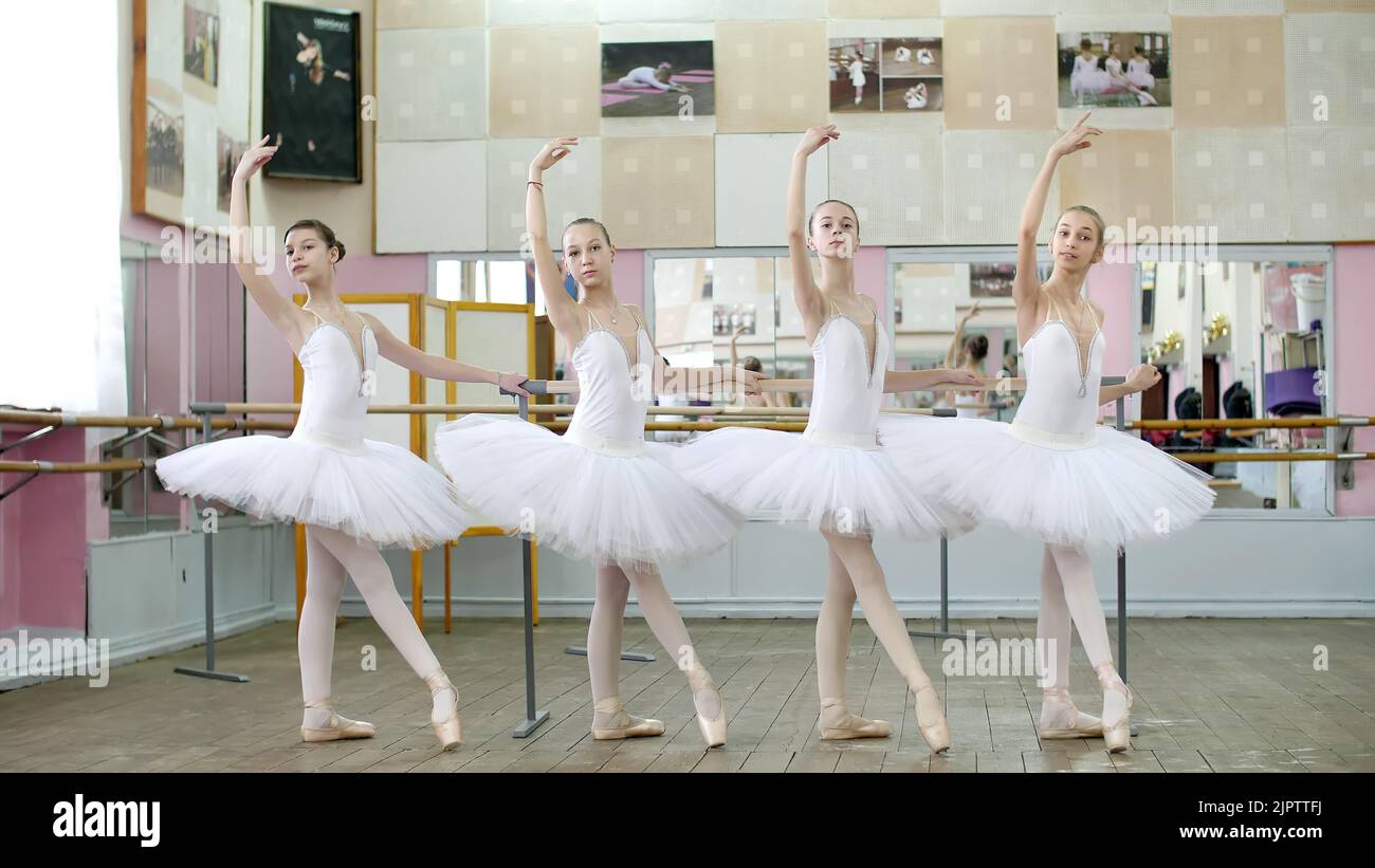 Weie Ballerinas Madchen