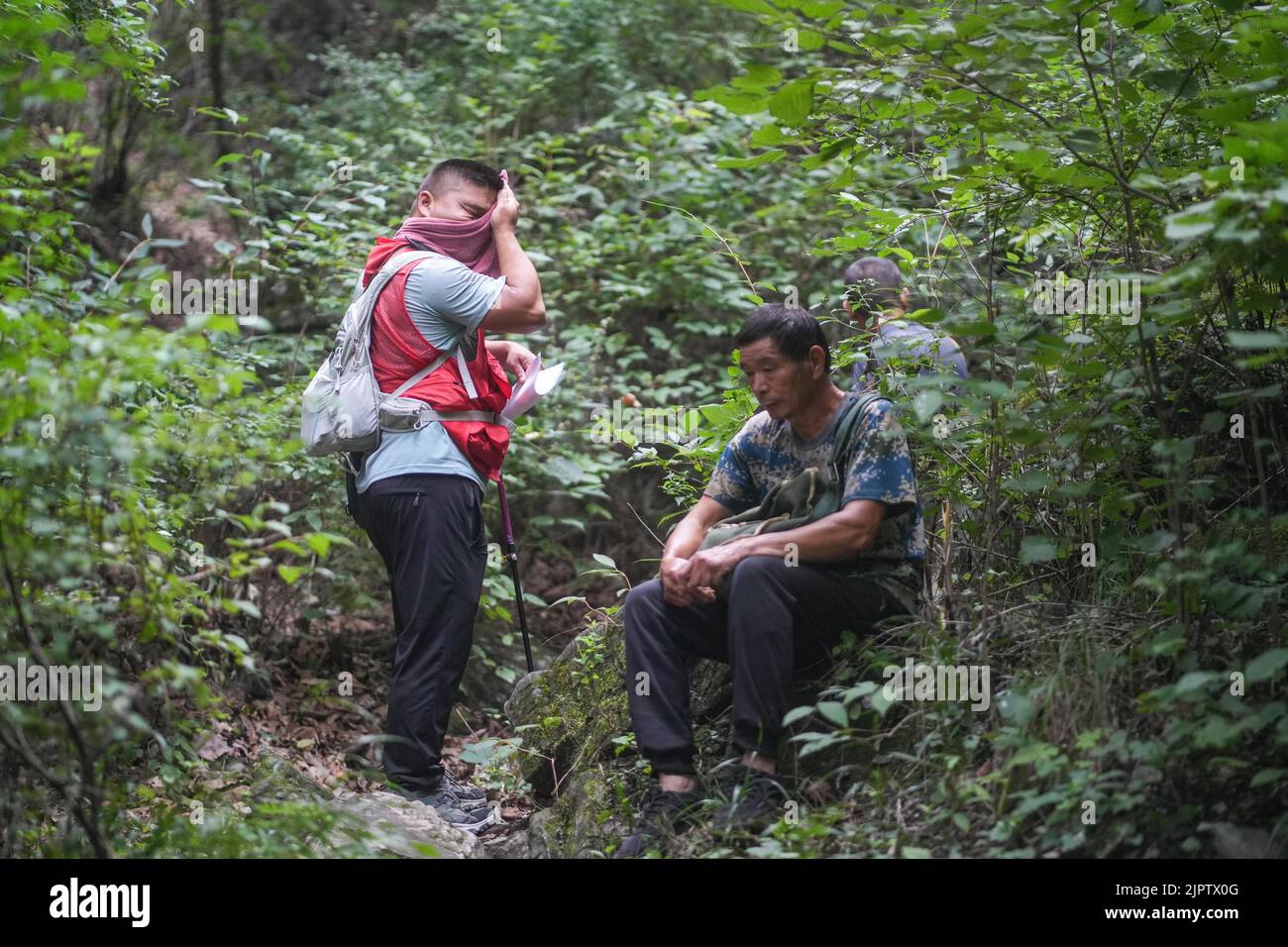 (220820) PEKING, 20. August 2022 (Xinhua) Techniker Yang Zhanjie