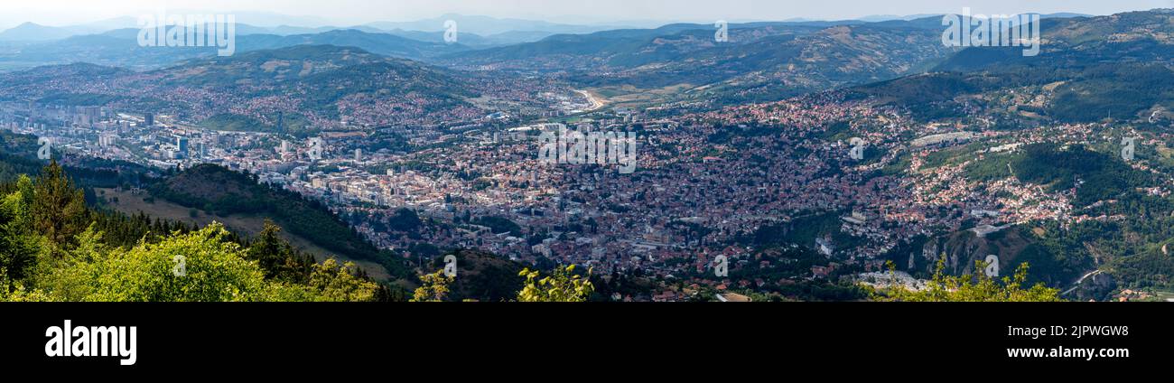 Sommerurlaub in Sarajevo Bosna a Hercegovina Stockfoto