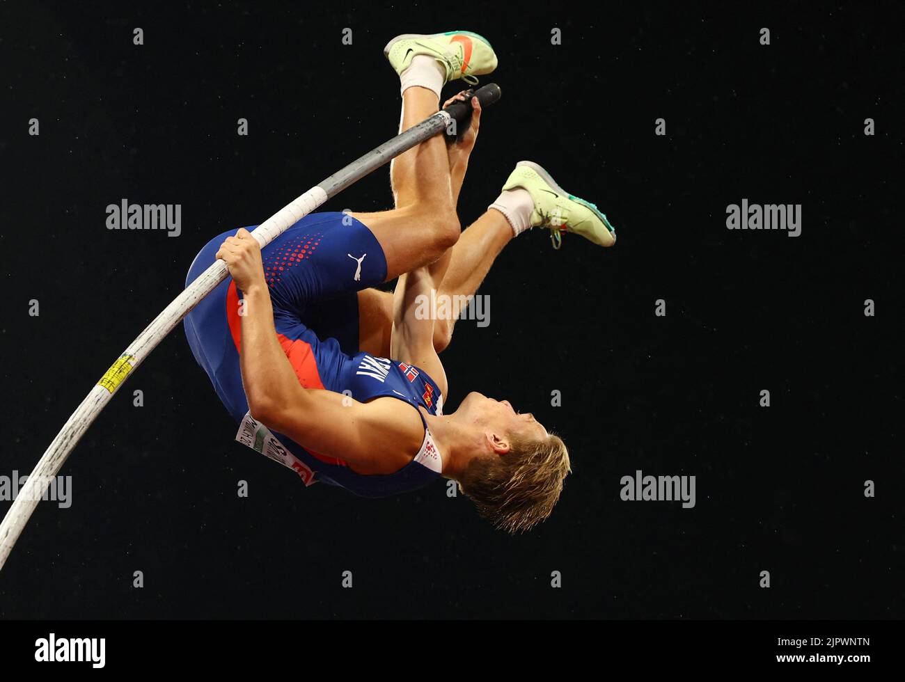 Wie Lang Ist Der Stab Beim Stabhochsprung www.alamy.de