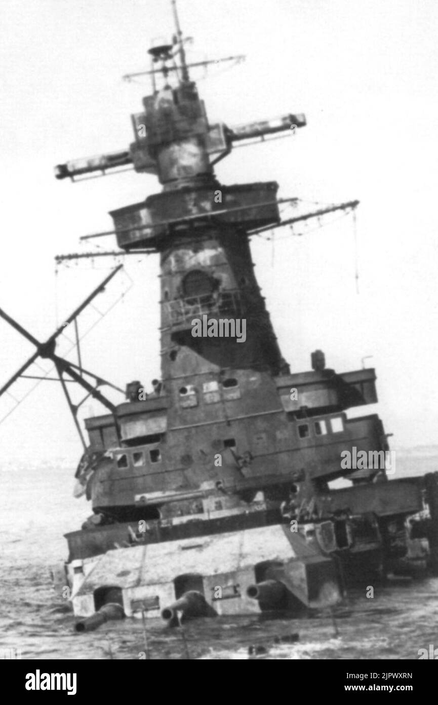 Das Wrack der Admiral Graf Spee 2 Stockfoto