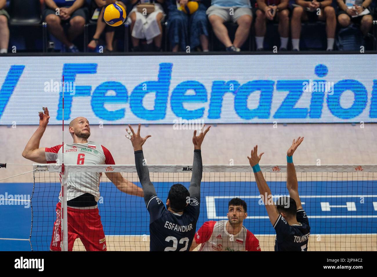 Bologna, Italien. 21.. Juli 2022. Volley Nations League 2022 die