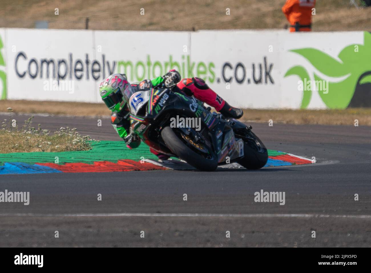 Joey Thompson 14 Wilson Craig Racing Honda British Super Bikes GP2 Thruxton 2022 Stockfoto