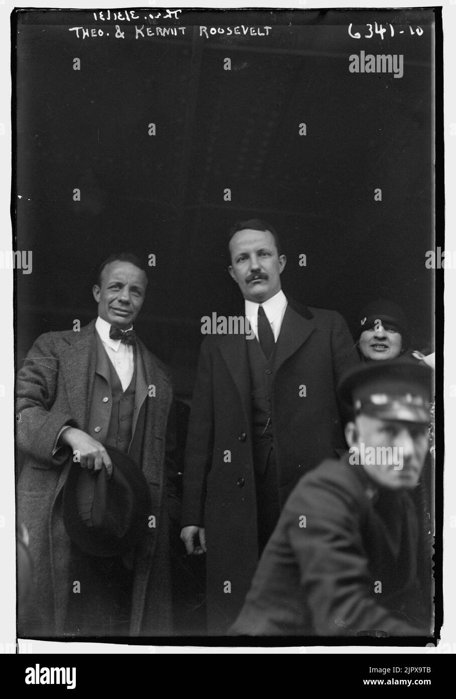 Theo. Jr & Kermit Roosevelt Stockfoto