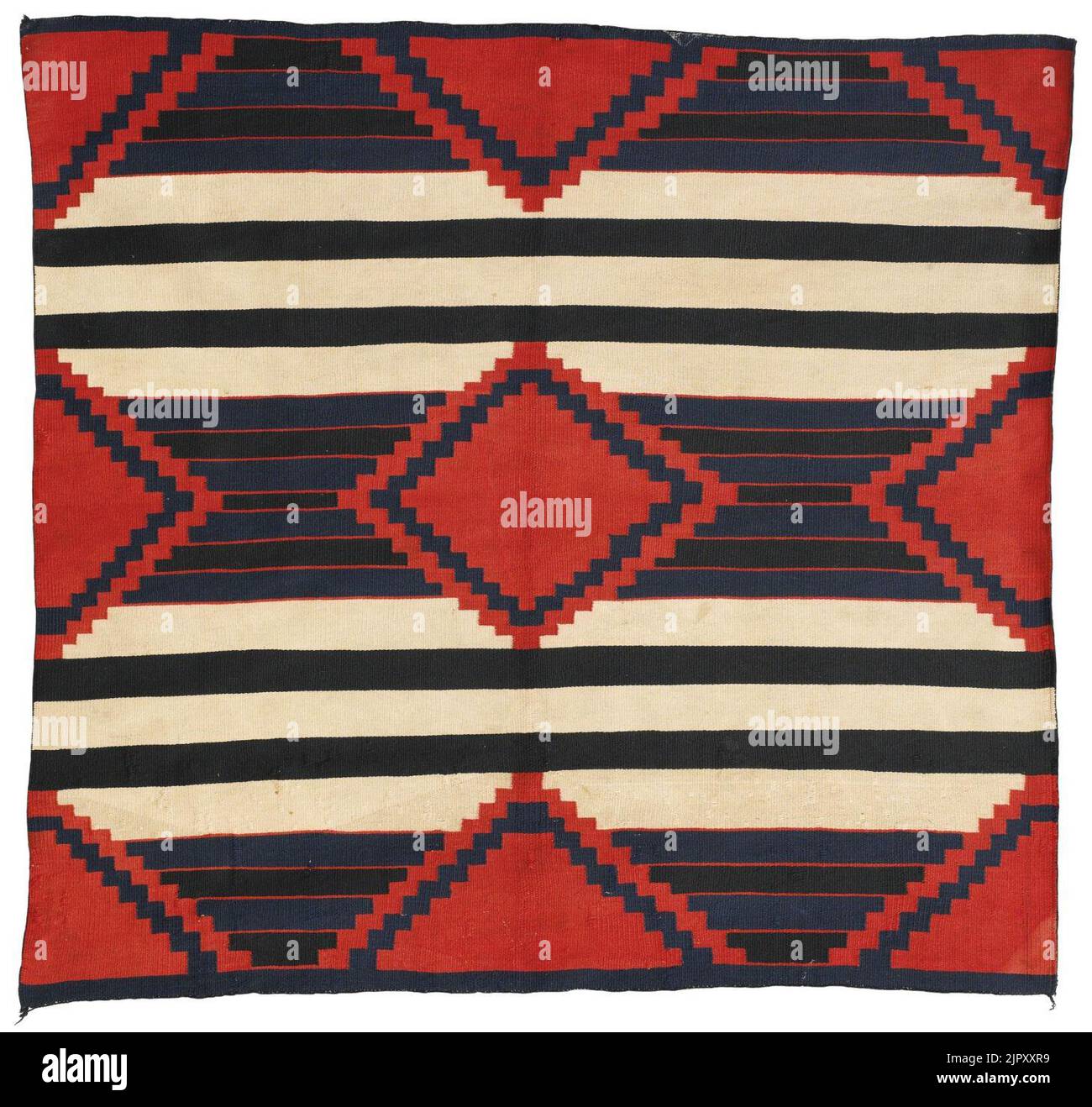 Dritte Phase Navajo Chief Blanket 01 Stockfoto