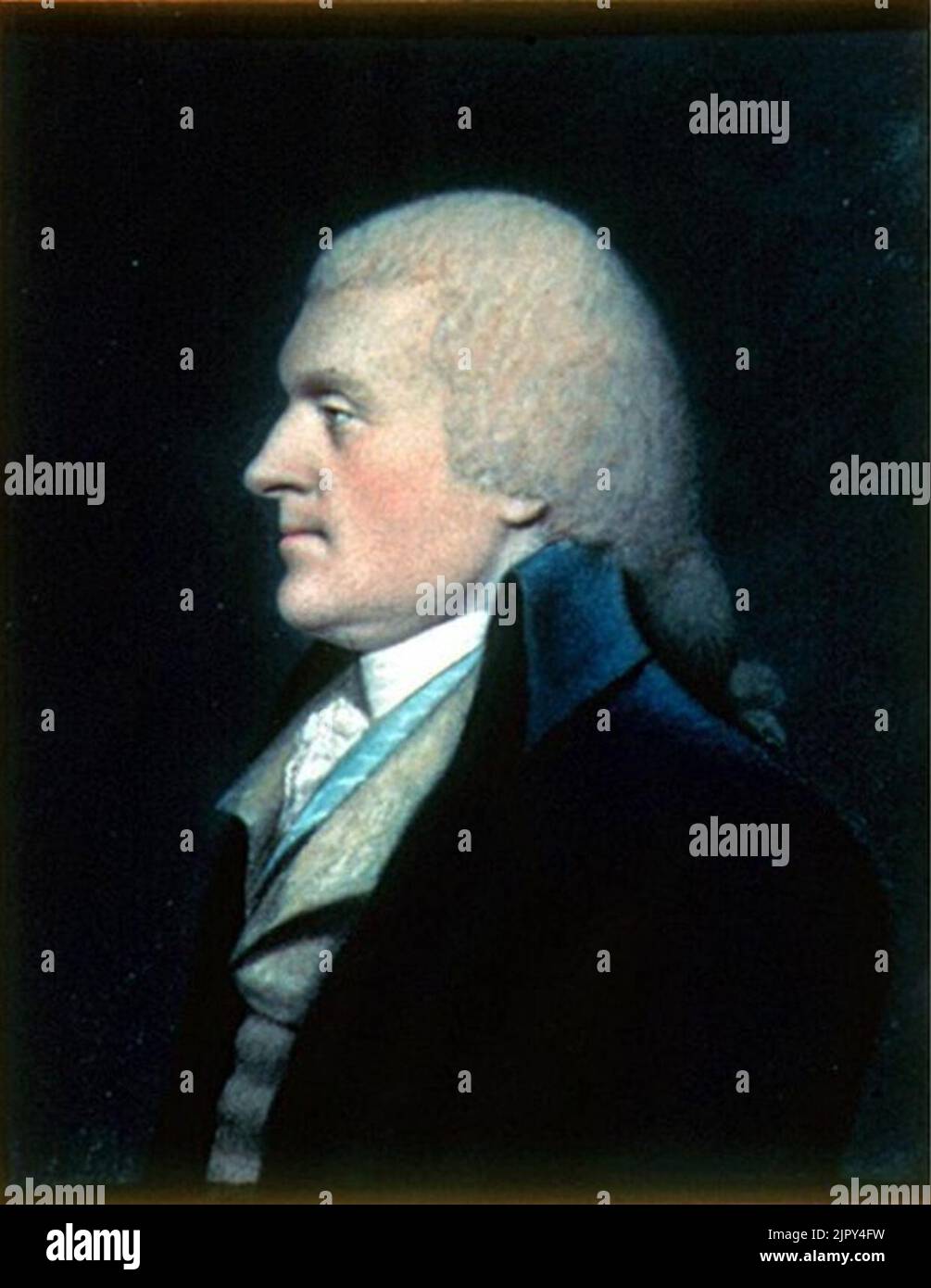 Thomas Jefferson durch James Sharples Stockfoto