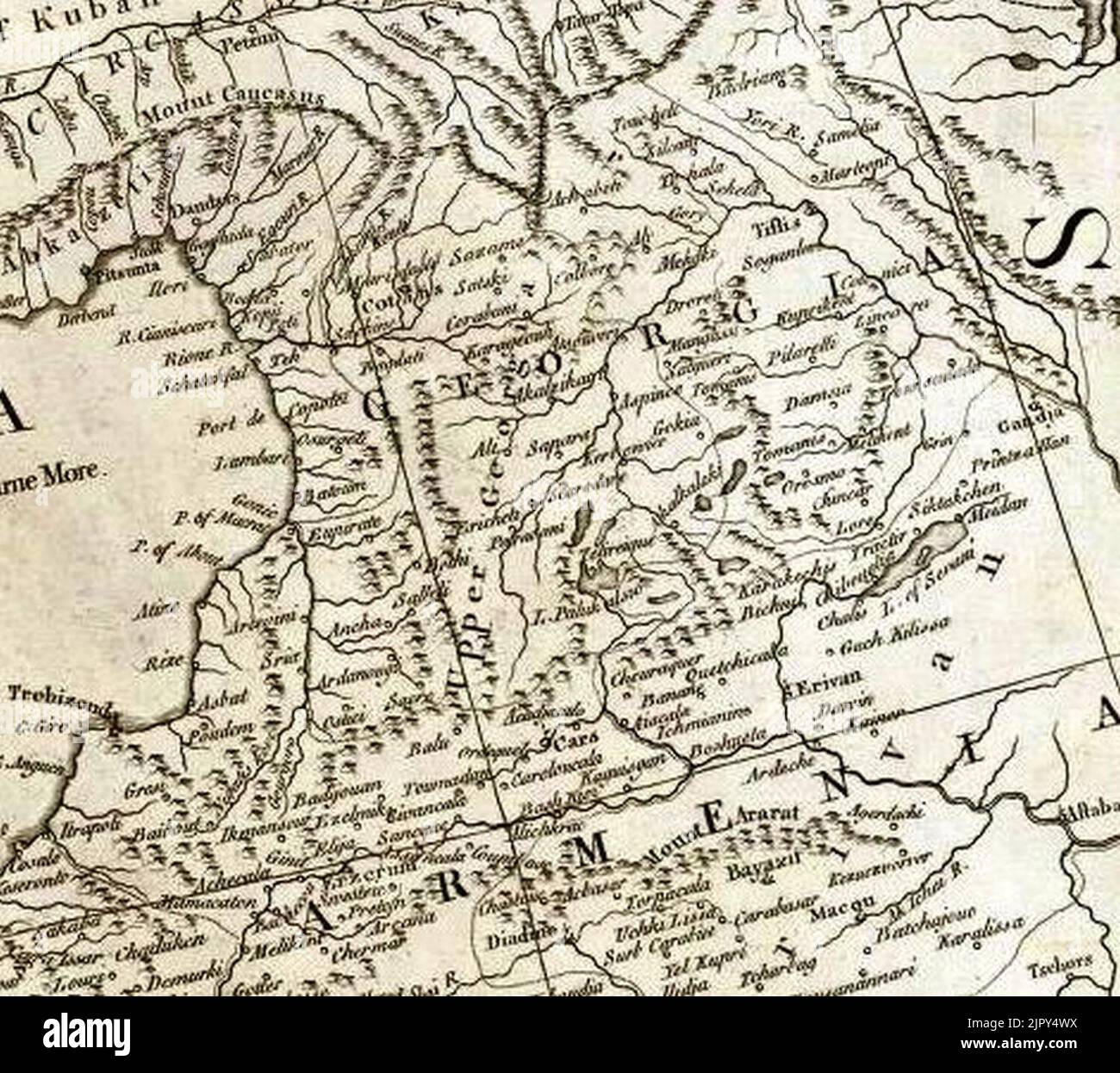 Thomas Kitchin. Composite Europe. 1787. Stockfoto