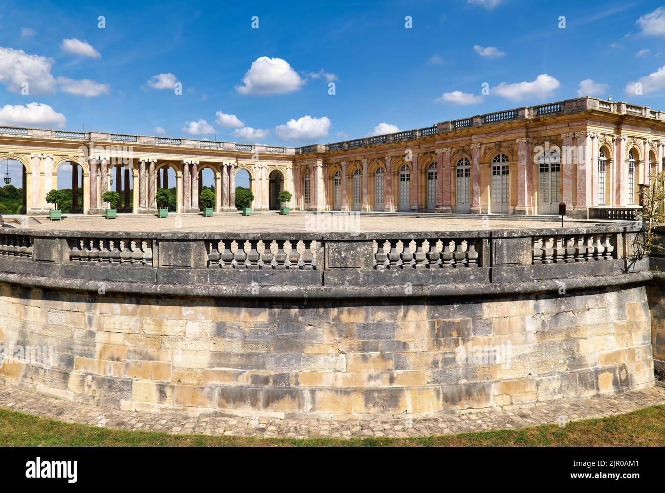 Das Schloss von Versailles. Paris Frankreich. Das Grand Trianon Stockfoto