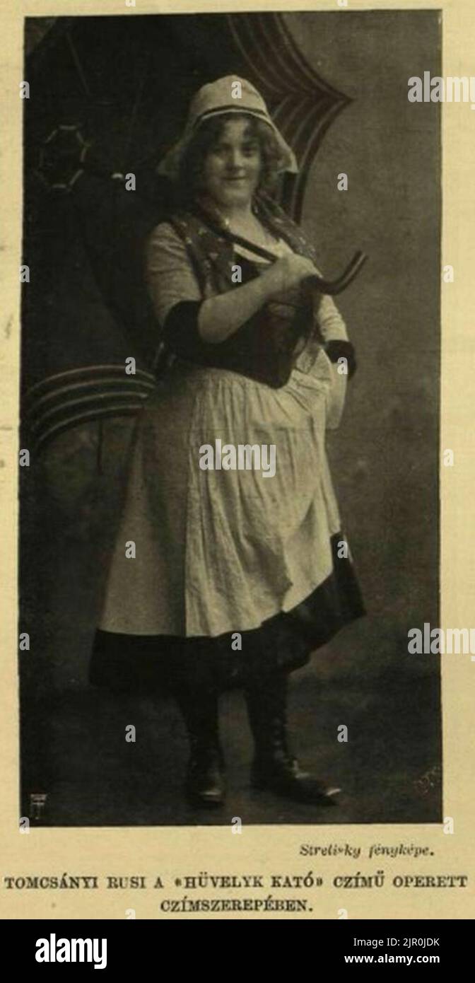 Tomcsányi Rusi Stockfoto