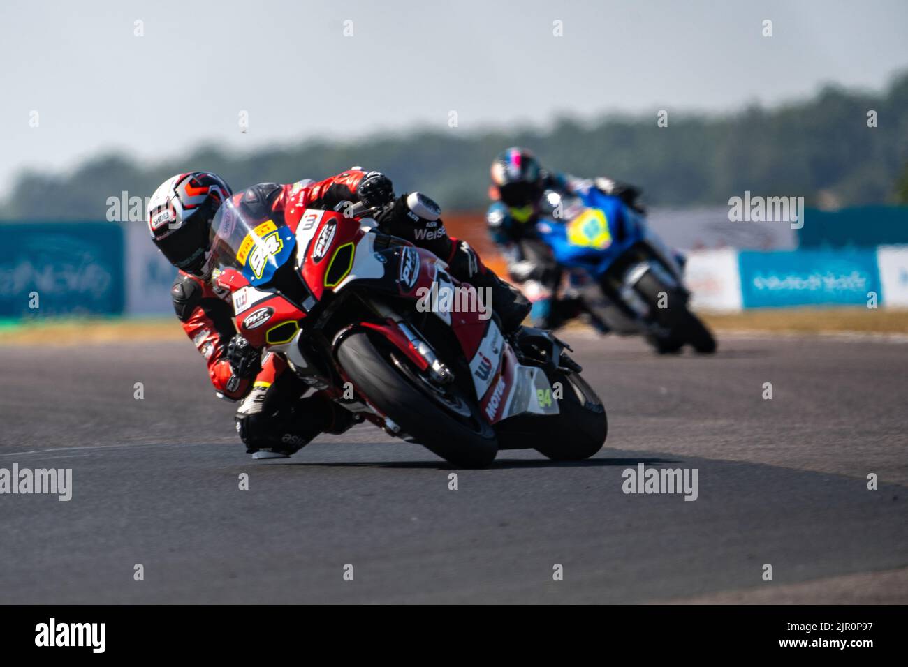 Max Stainton #94 PHR Performance BMW Pirelli Superstock National Championship Thruxton 2022 Stockfoto