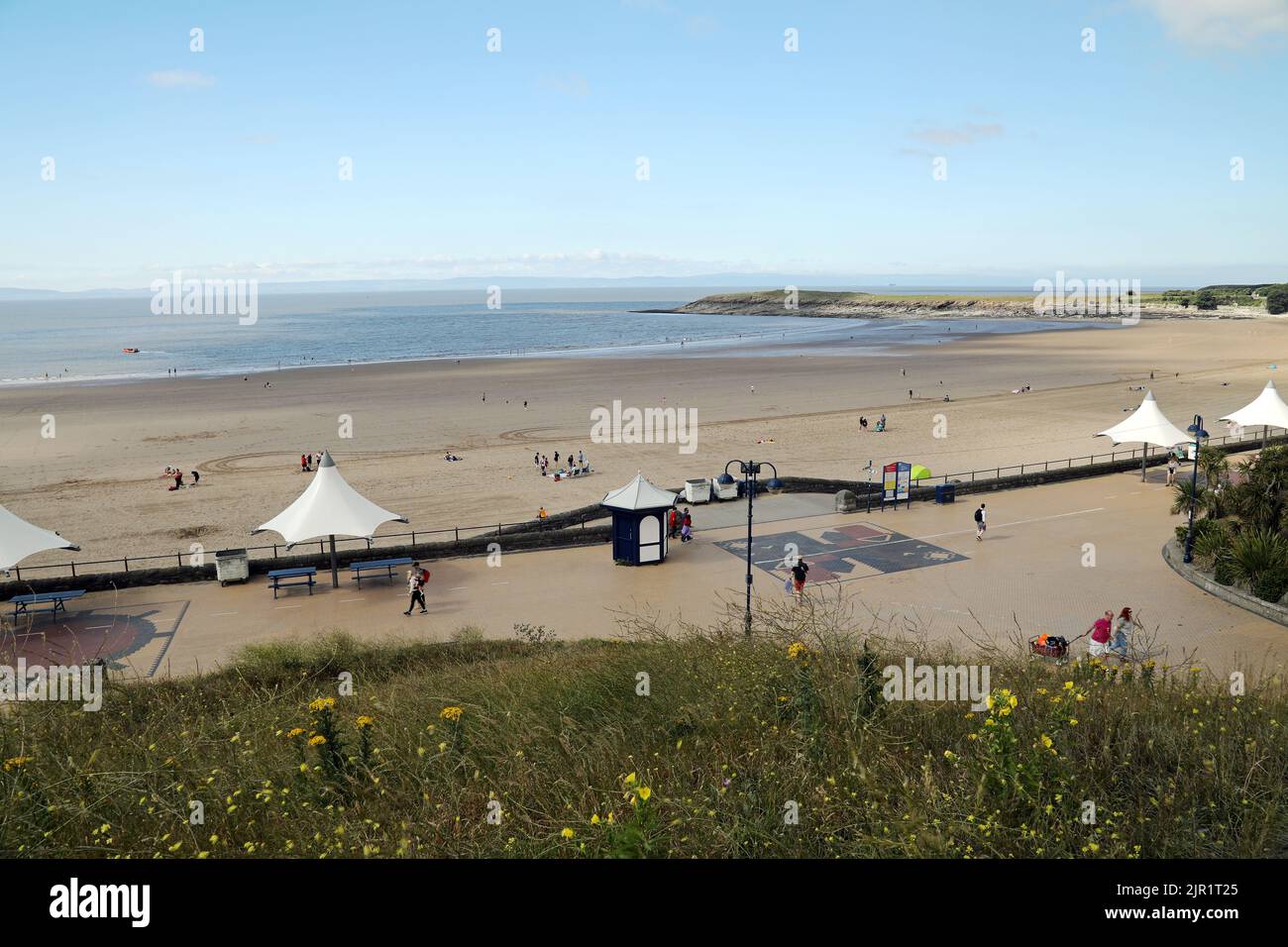 Barry Island Beach Stockfoto