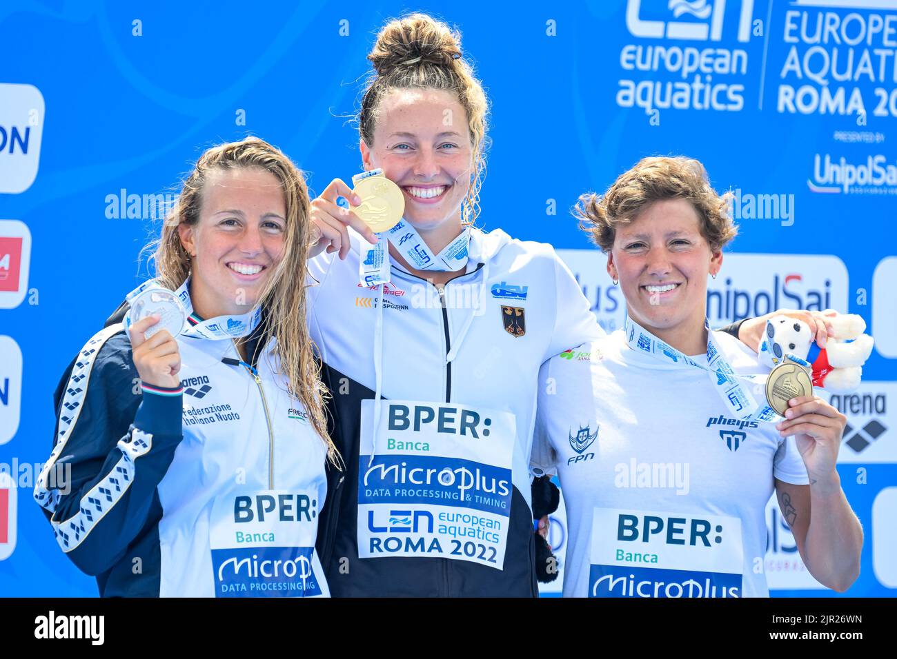 Taddeucci ginevra ita italien silbermedaille Fotos und Bildmaterial