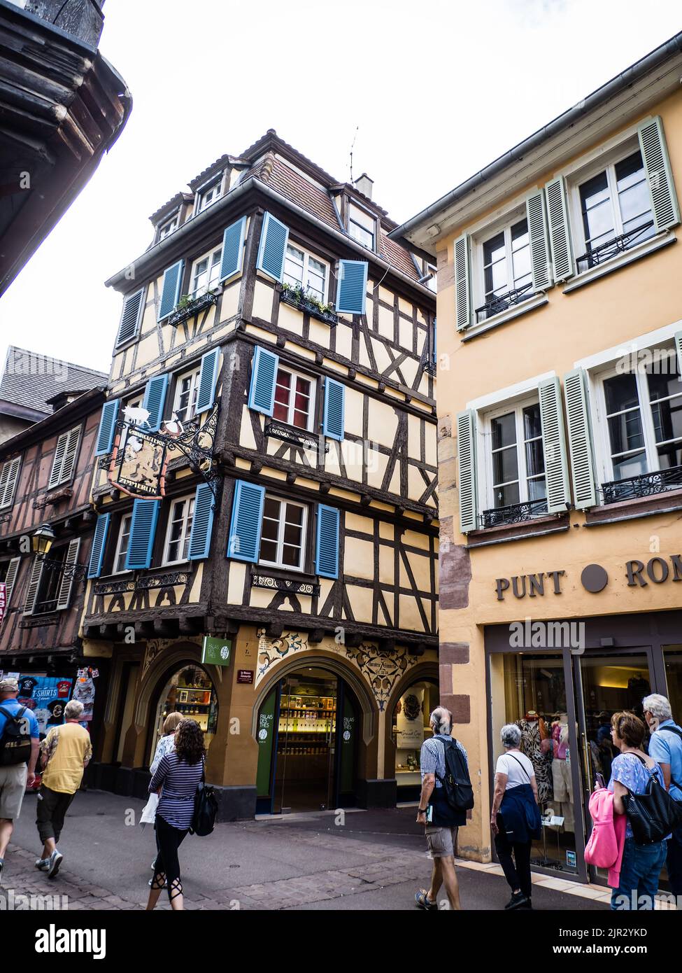 Altstadt Von Colmar, Frankreich Stockfoto