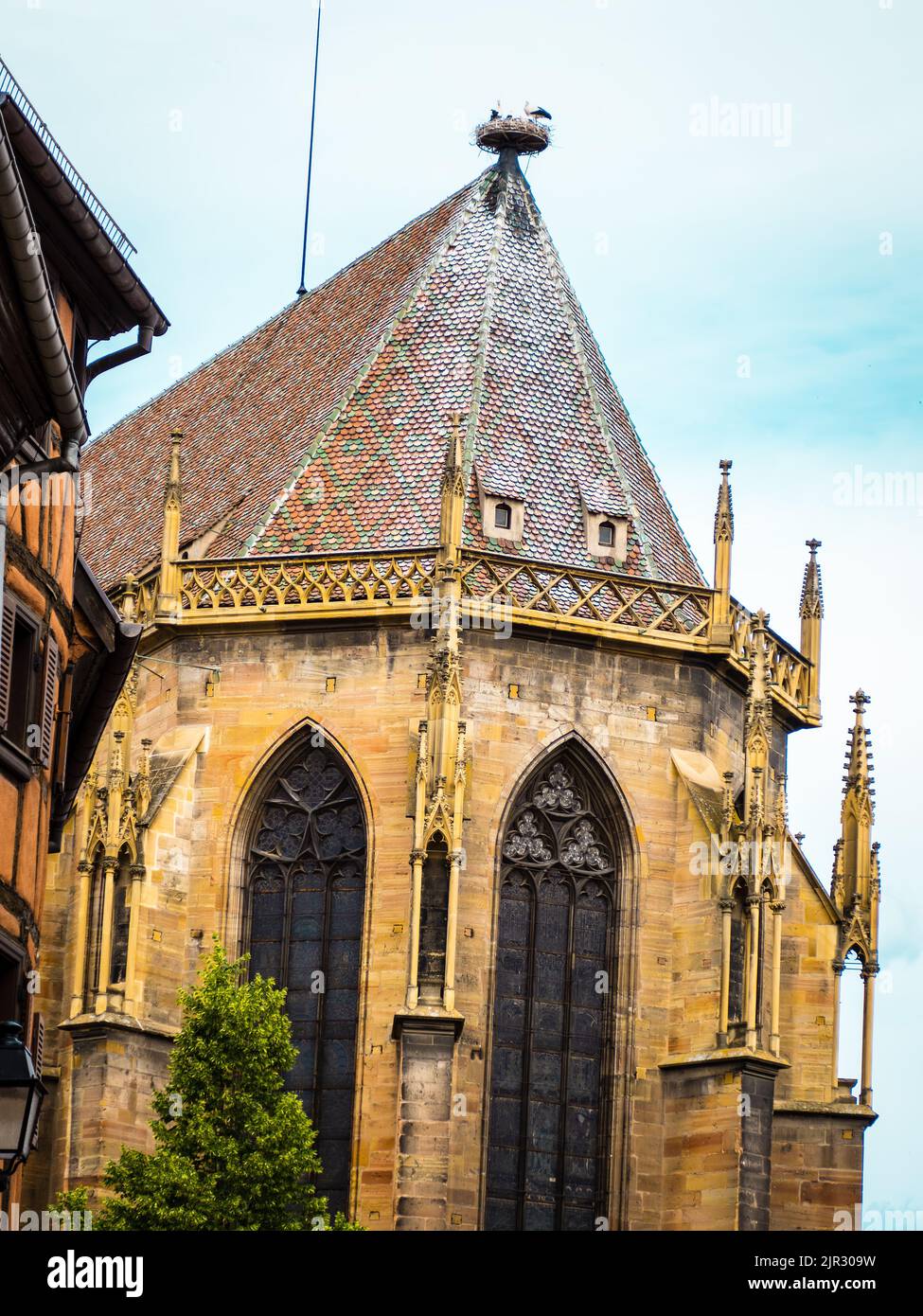 Altstadt, Colmar, Elsass, Frankreich Stockfoto