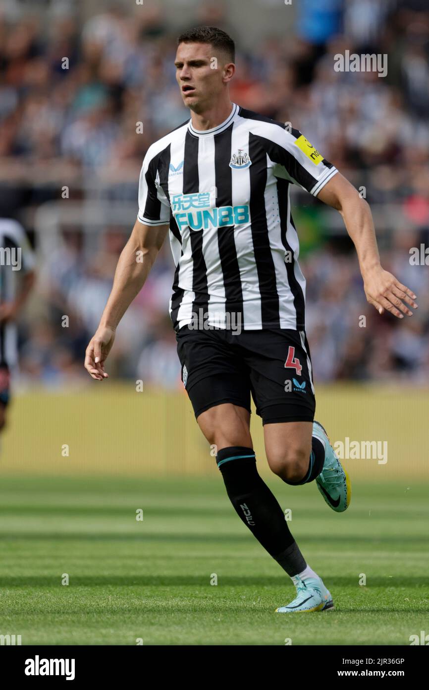 NEWCASTLE, GROSSBRITANNIEN, 21/08/2022, SVEN BOTMAN, NEWCASTLE UNITED FC, 2022Credit: Allstar Picture Library/ Alamy Live News Stockfoto