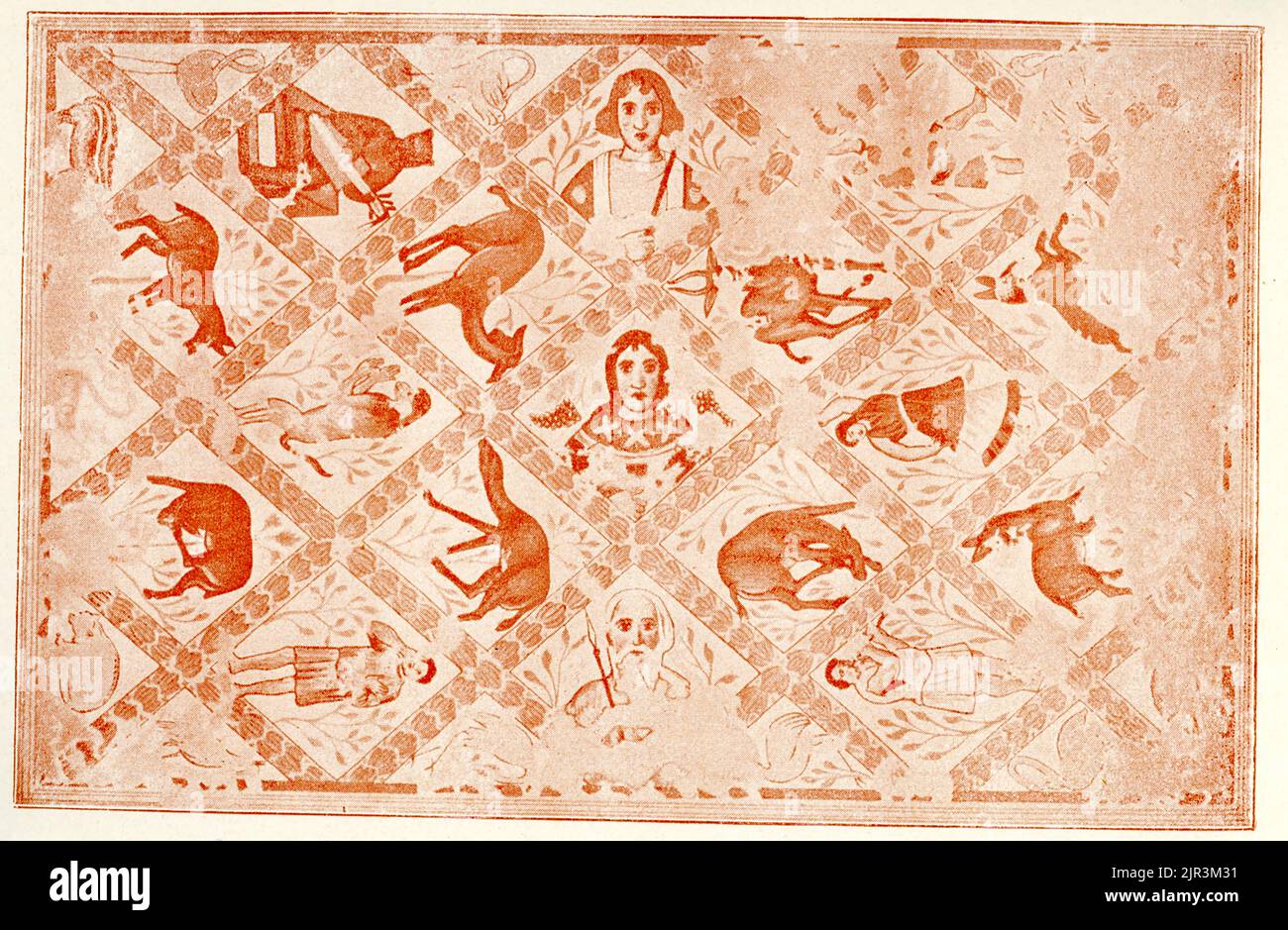 Burg des umayyaden kalifen walid ii Fotos und Bildmaterial in hoher