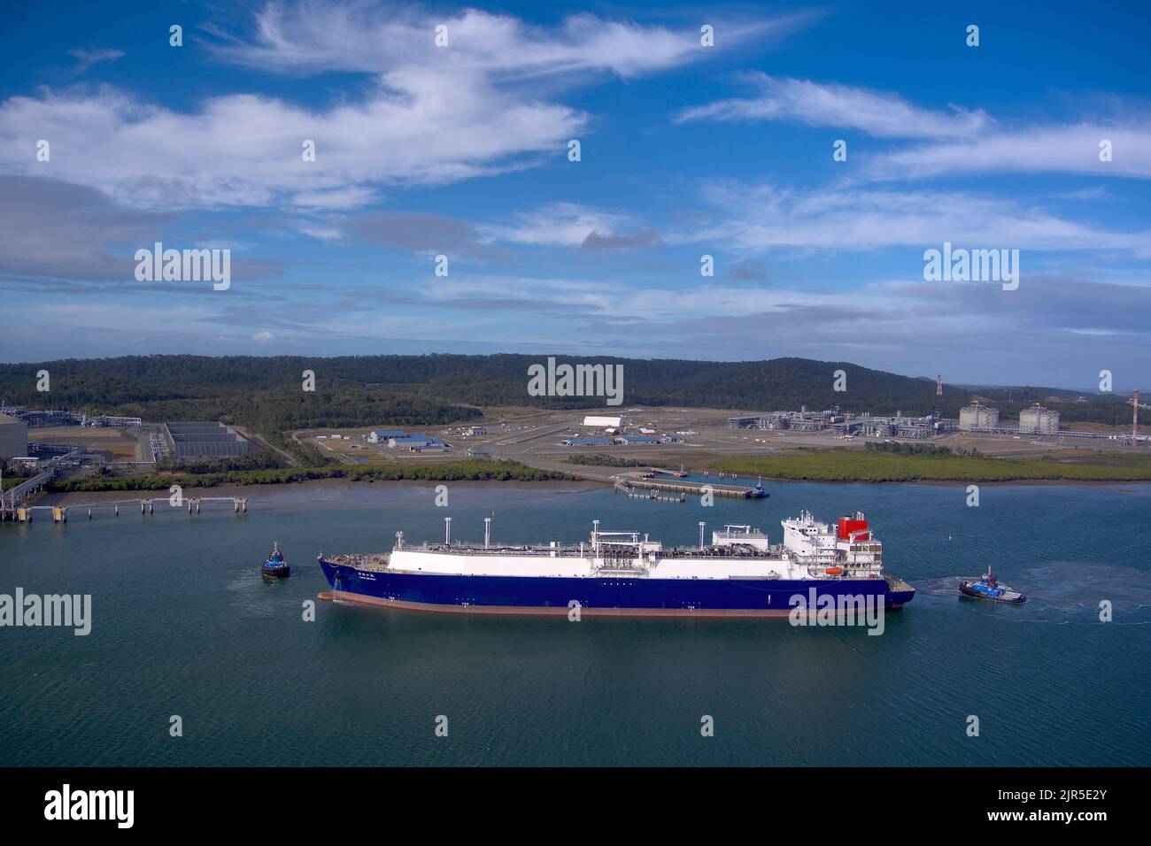 Curtis island lng terminal -Fotos und -Bildmaterial in hoher Auflösung ...