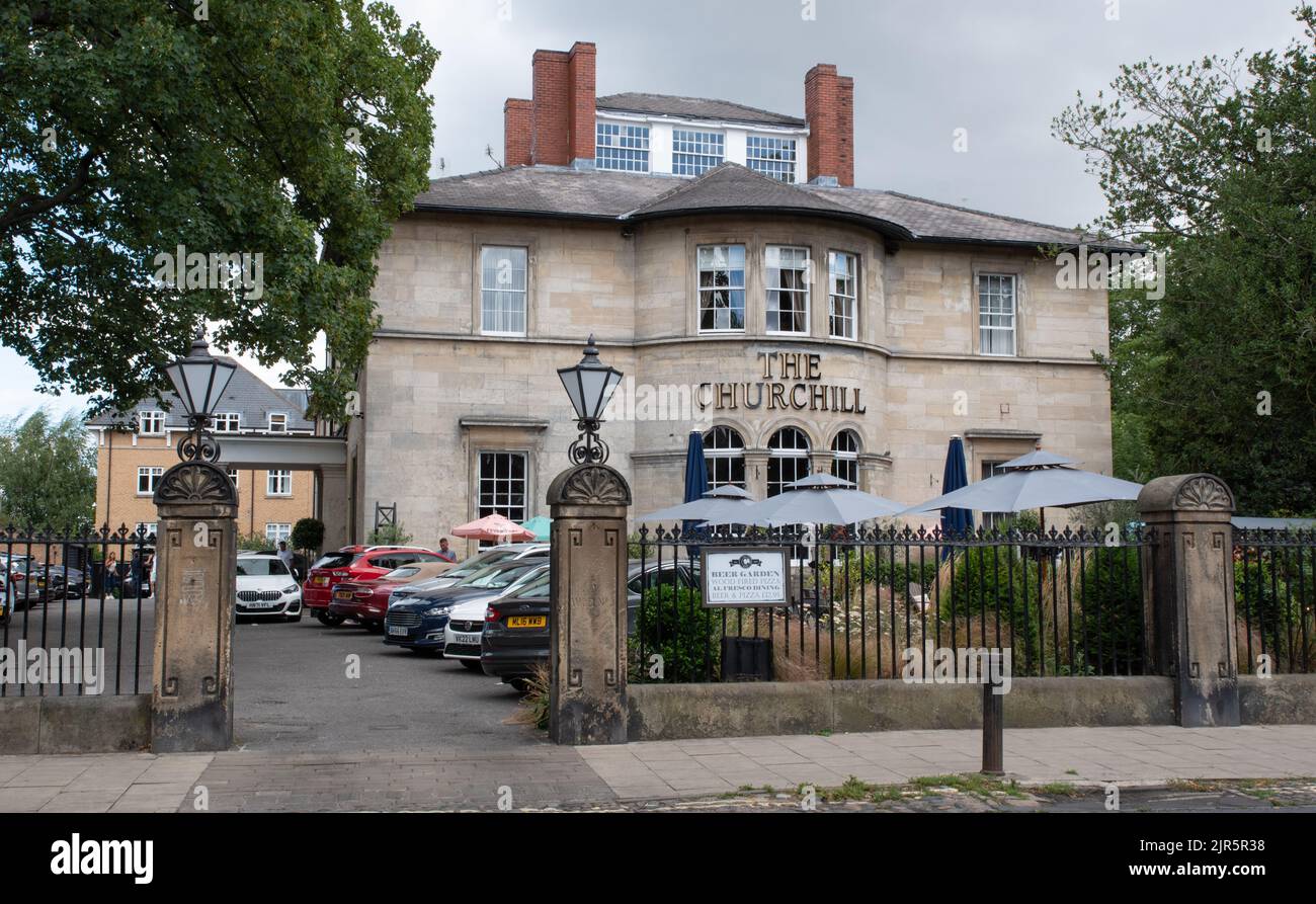 Das Churchill Hotel, Bootham, York Stockfoto