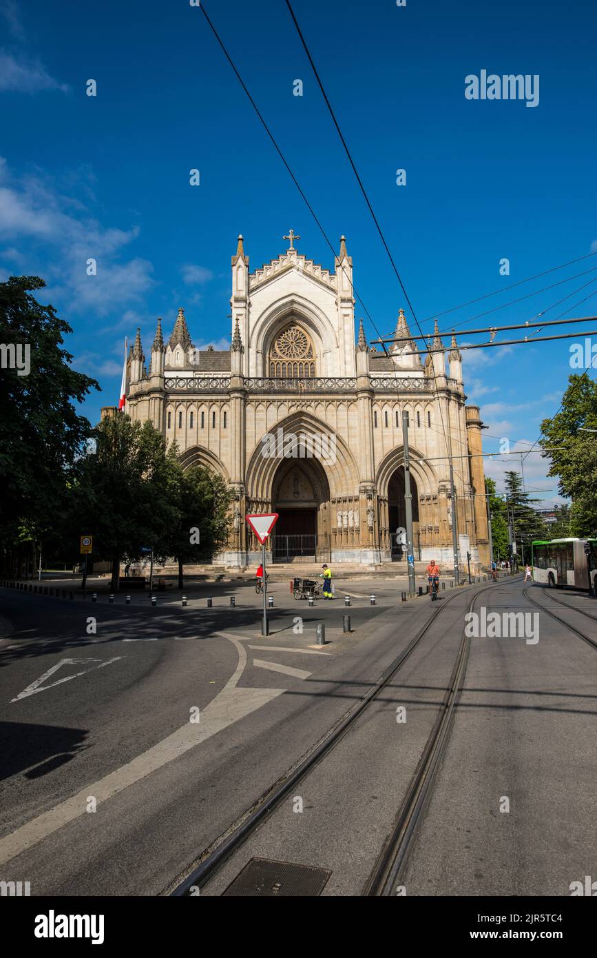 Neue Kathedrale, Vitoria, Baskenland Stockfoto
