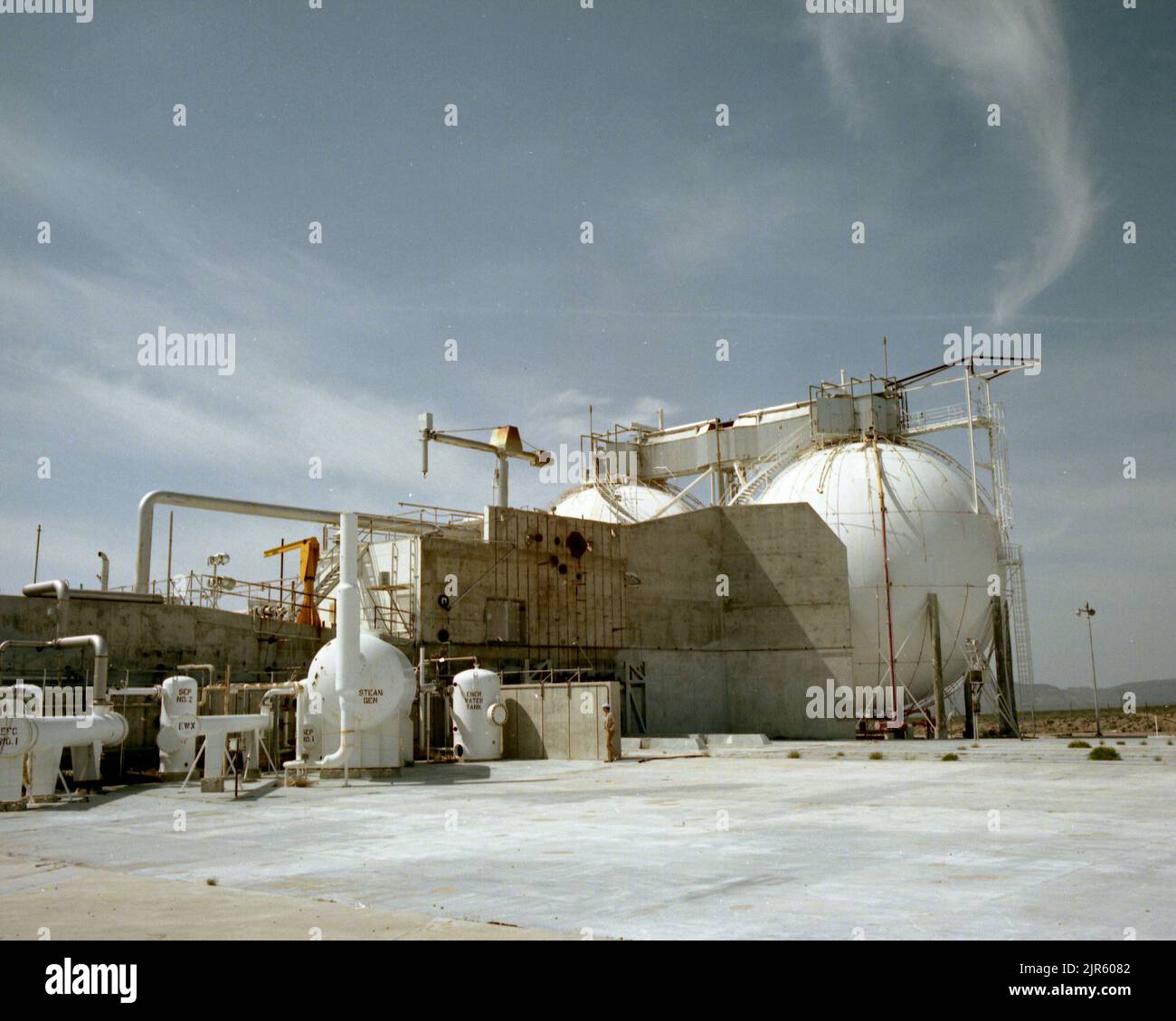 Nicht definiert. 1972 - 2012. Energieministerium. National Nuclear Security Administration. Fotos im Zusammenhang mit Atomwaffentests auf dem Testgelände in Nevada. Stockfoto