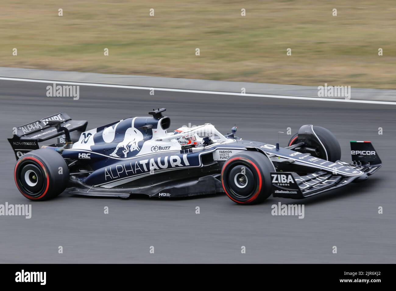 Mogyorod, Ungarn. Juli 31. 2022. Formel 1 großer Preis von Ungarn in Hungaroring, Ungarn. Im Bild: #10 Pierre Gasly (FRA) von AlphaTauri während des Rennens Stockfoto