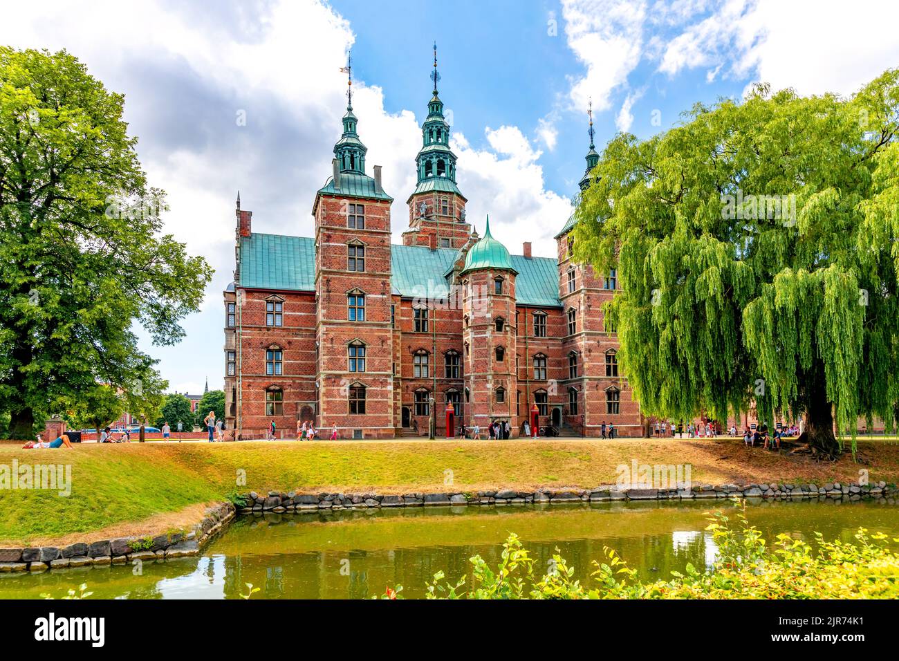Rosenborg Blick in Kopenhagen Stockfoto