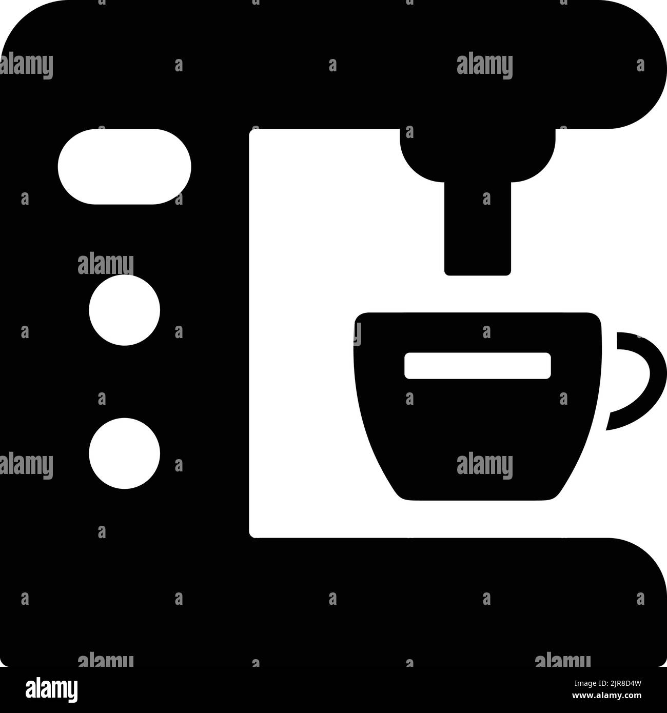 Kaffee, Maschine, Maker Icon - Verwenden Sie für kommerzielle Zwecke, Printmedien, Web oder jede Art von Design-Projekten. Vektor-EPS-Datei. Stock Vektor