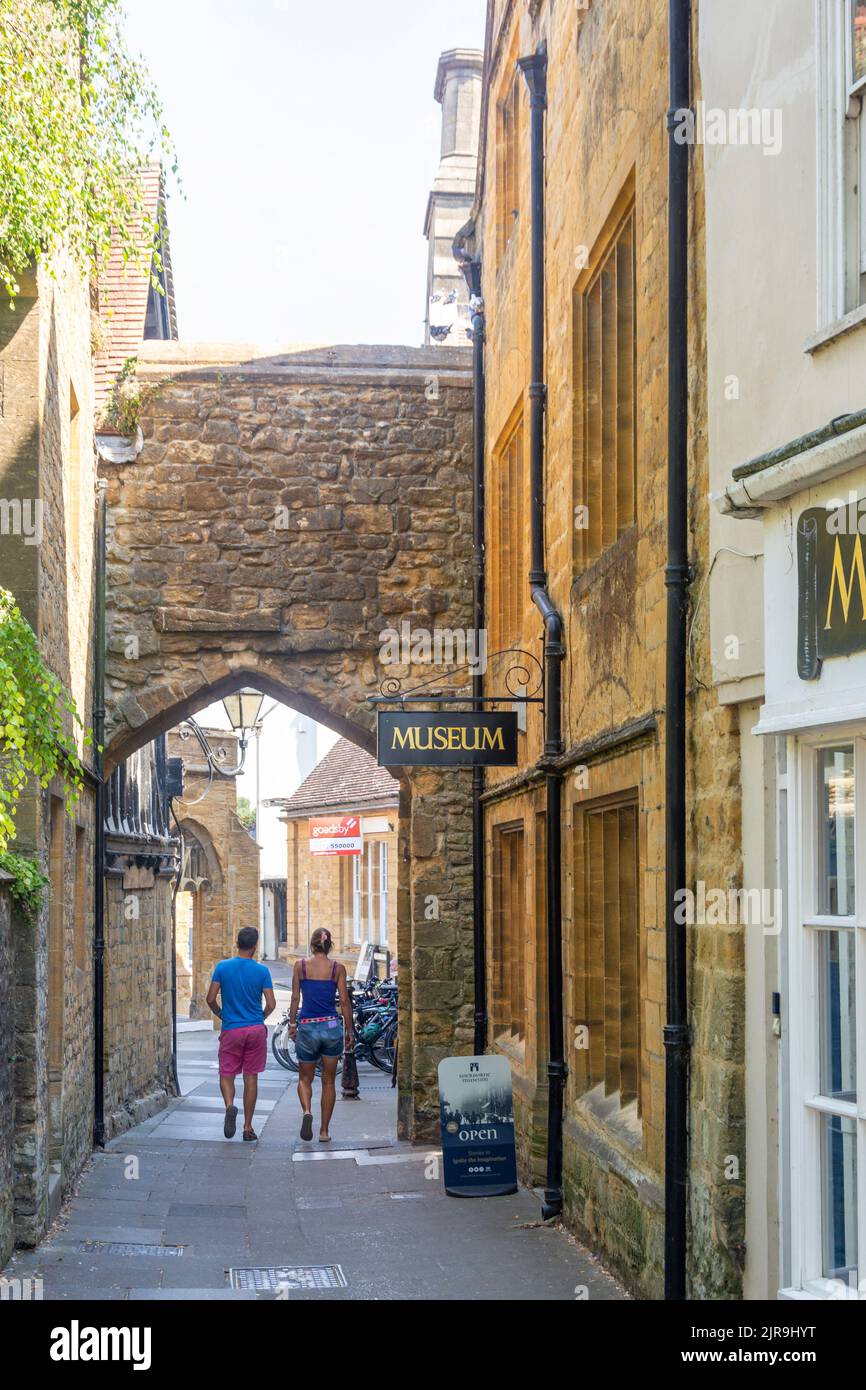 Sherborne Museum & Shop, Church Lane, Sherborne, Dorset, England, Vereinigtes Königreich Stockfoto