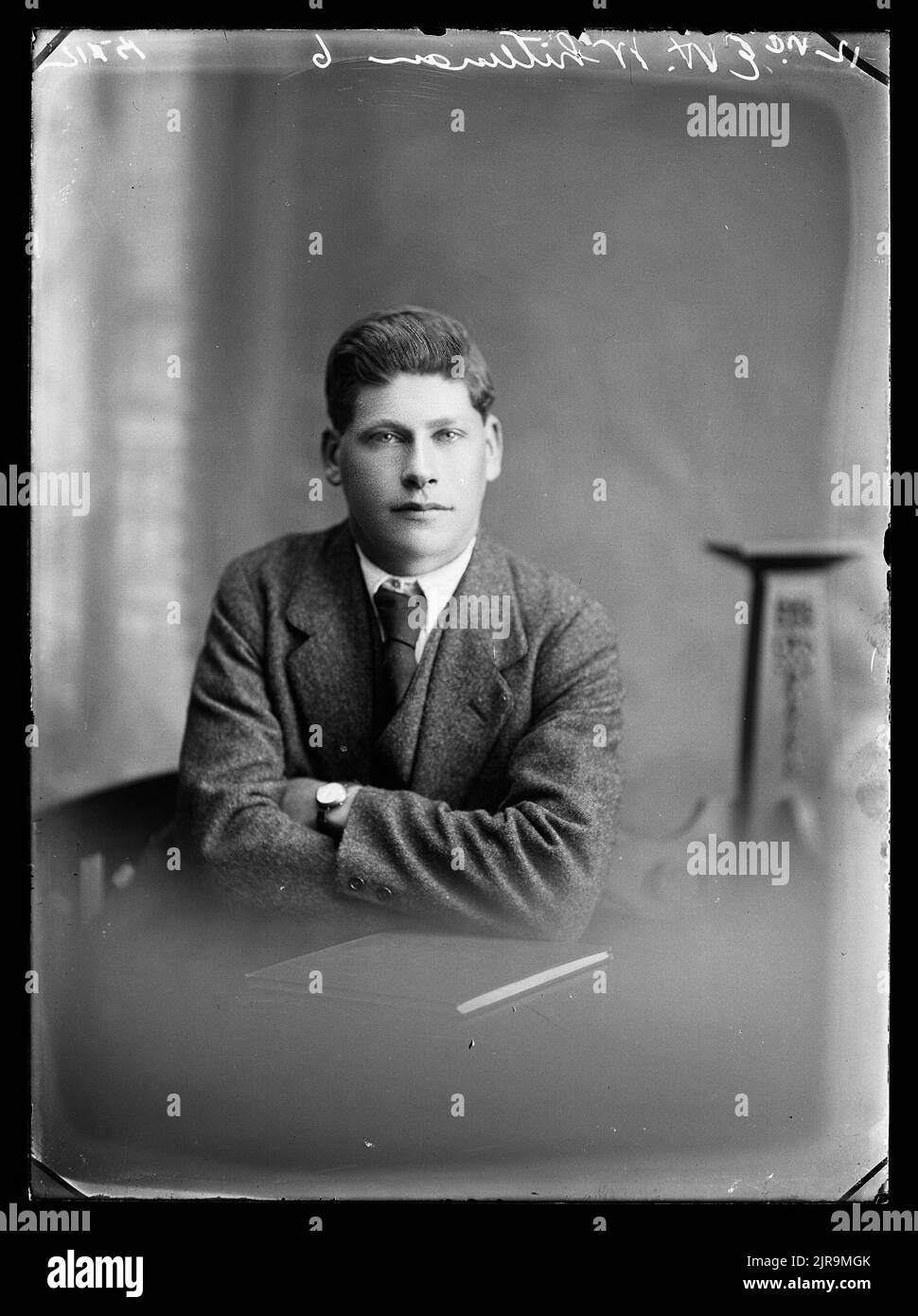 EW Whiteman, um 1920, Wellington, von Berry & Co. Stockfoto
