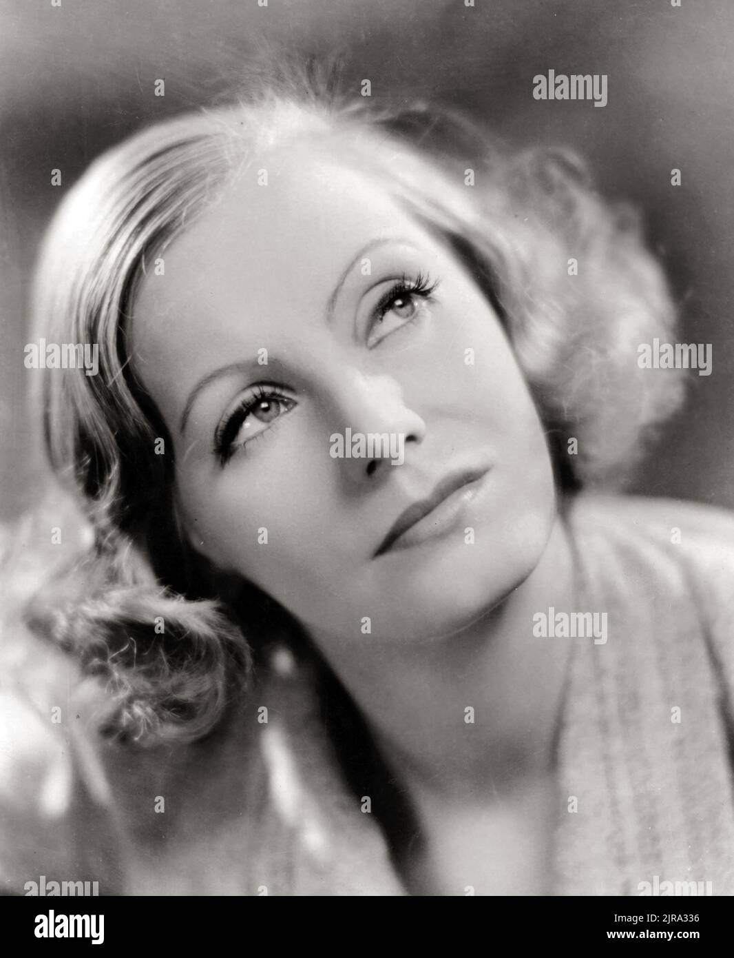 Portraitfoto von Greta Garbo - 1930s Werbefoto. Stockfoto