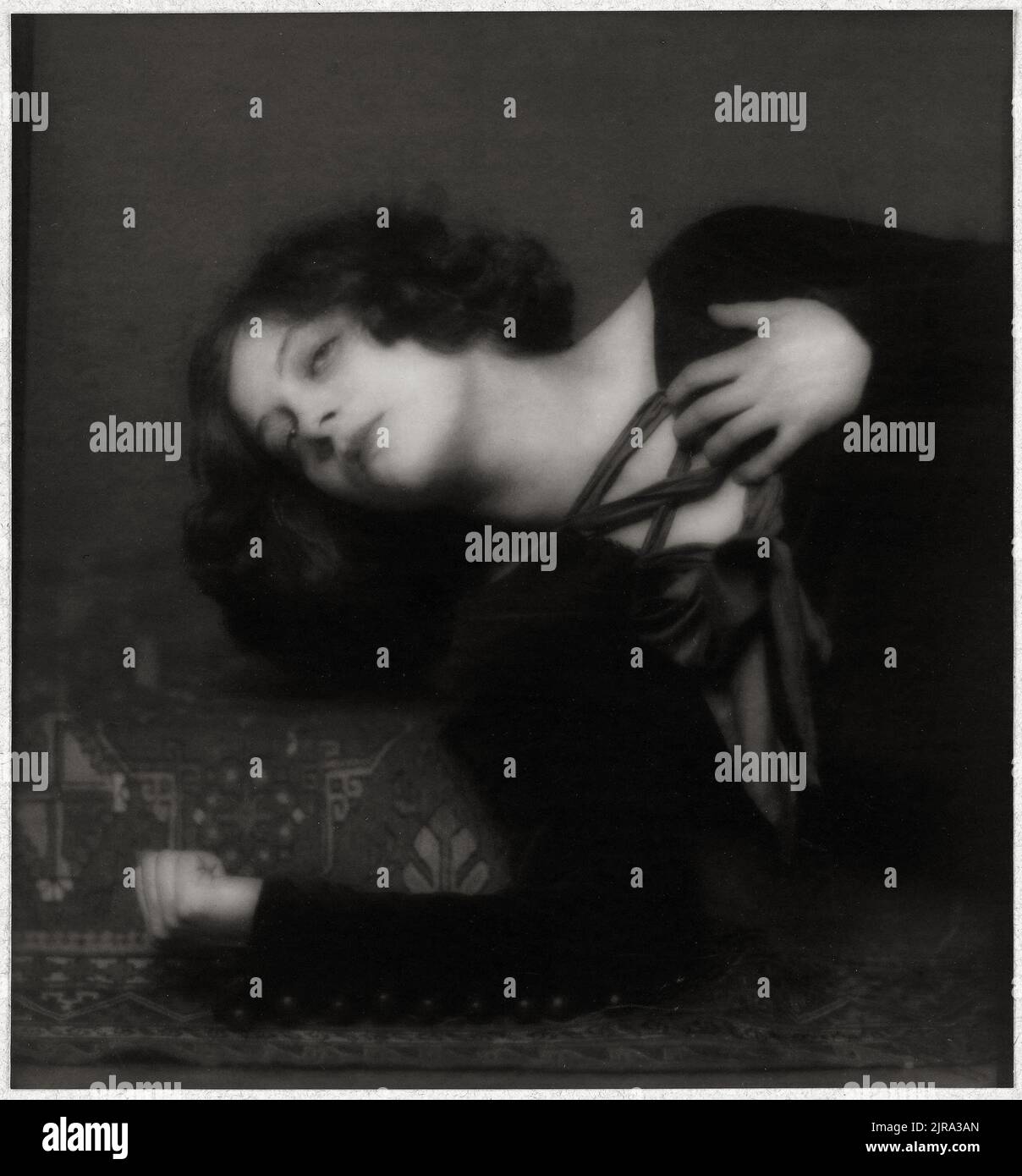 Greta Garbo Porträt - 1920 - Goodwin, Henry B., 1878-1931 Fotograf Stockfoto