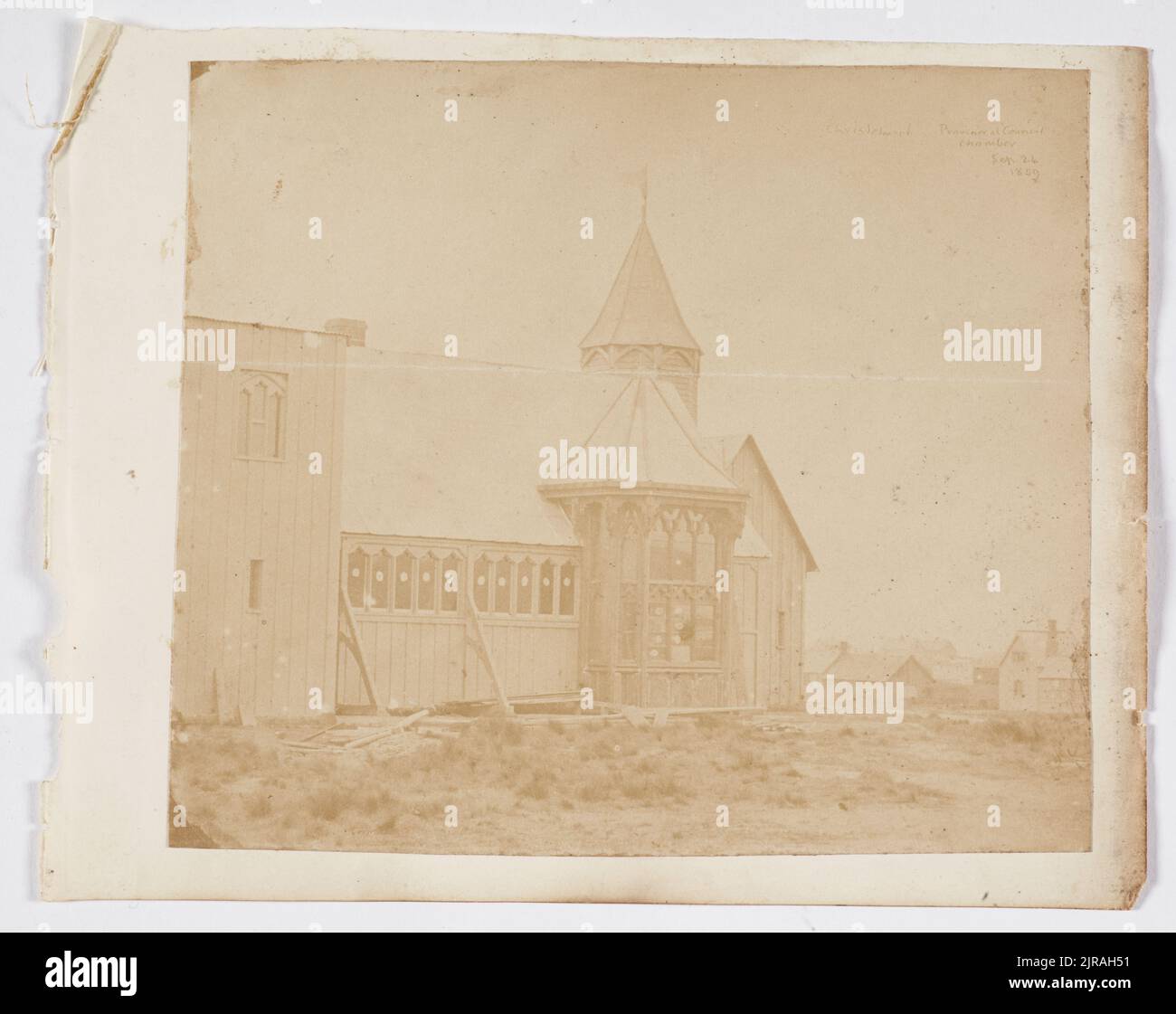 [Gebäude, Christchurch], 1858-1860, Christchurch, von Dr. Alfred Barker. Stockfoto