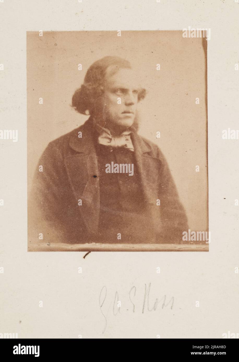 S G S Moss, 1858-1860, Christchurch, von Dr. Alfred Barker. Stockfoto