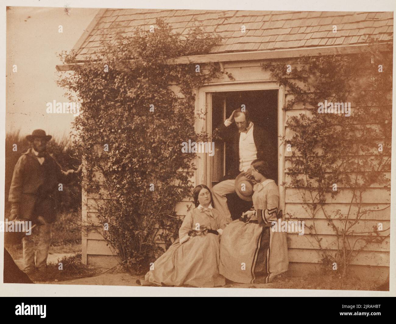 ILAM, NZ, 15. Februar 1859, Christchurch, von Dr. Alfred Barker. Stockfoto