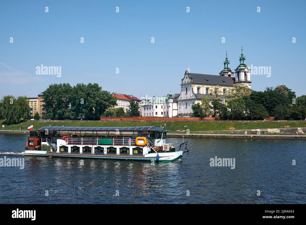 Kirche des Erzengels Michael und des Bischofs und Märtyrers des Paulusordens Stanislaus, Skalka Stockfoto