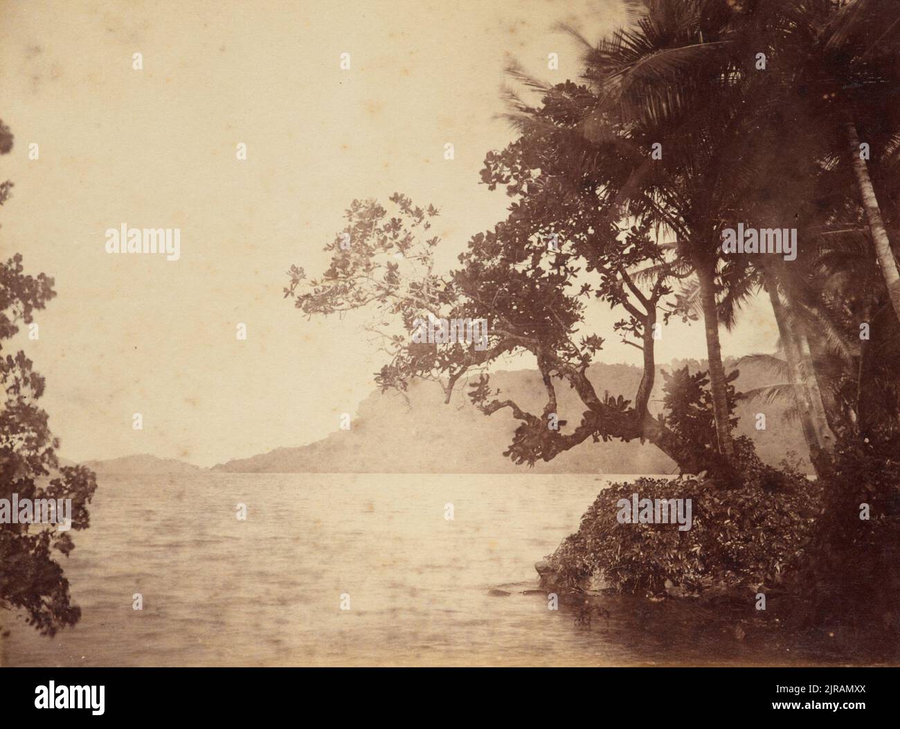 Pohnpei. Aus dem Album Views in the Pacific Islands, 1886, Pohnpei